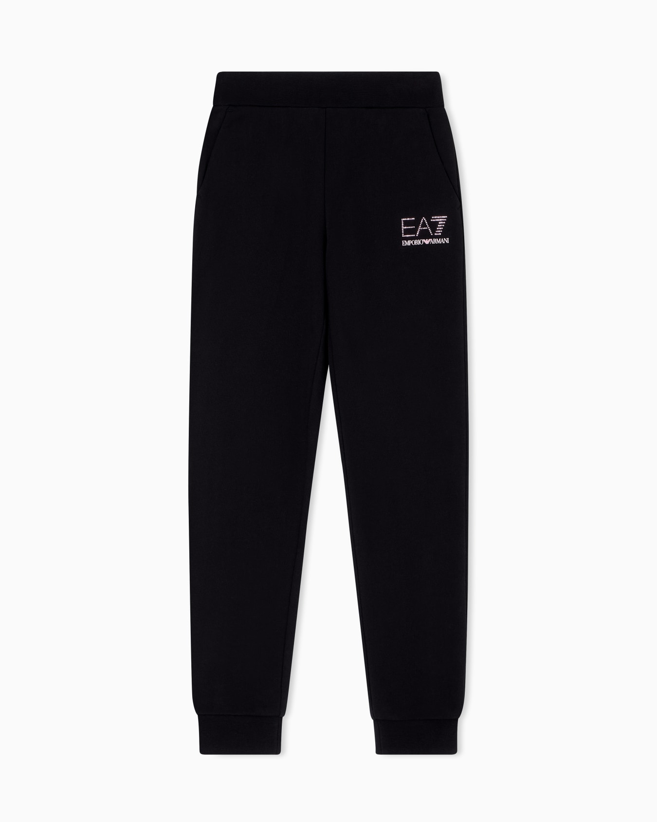 Pantalon de jogging Logo Series en mélange de coton biologique Diapositive 0