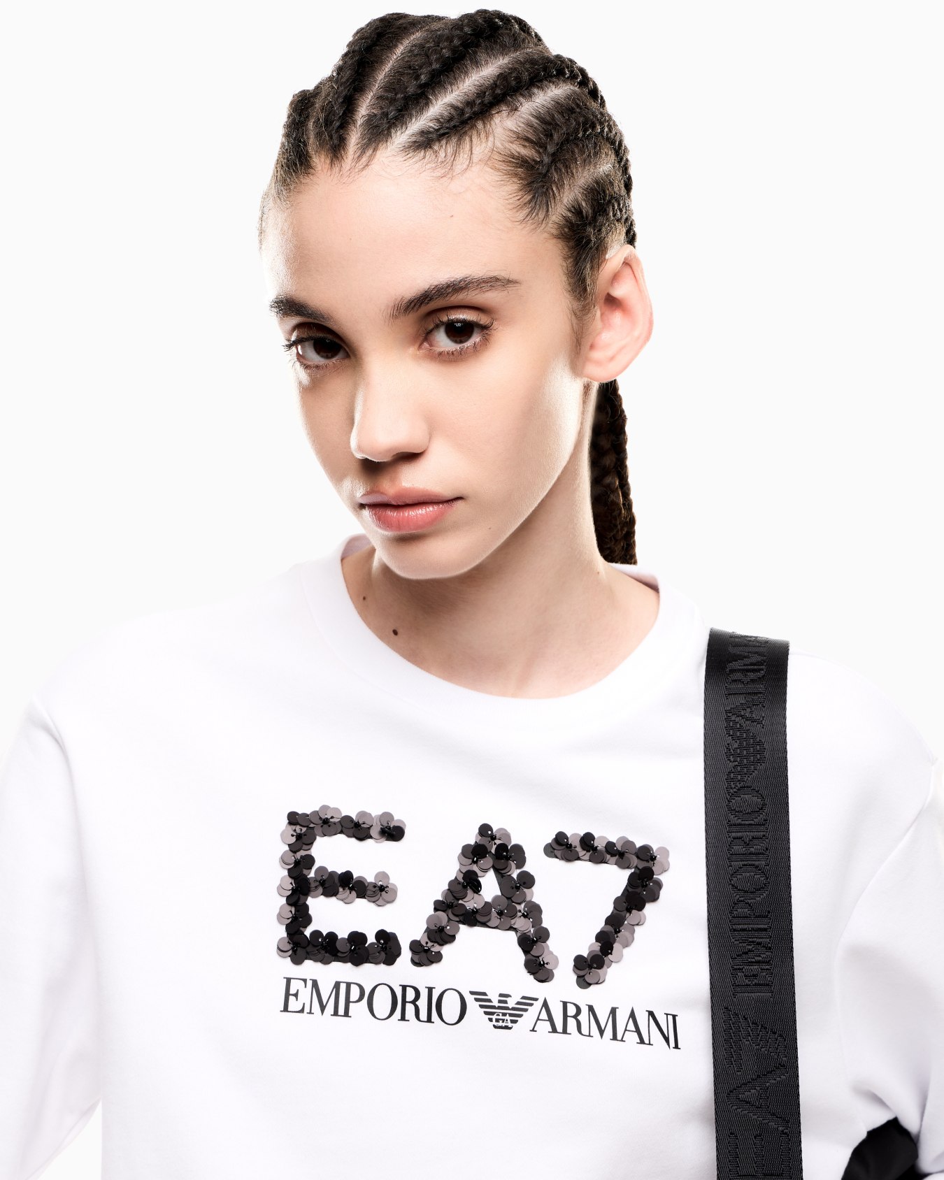 Cotton-blend crew-neck sweatshirt Slide 4