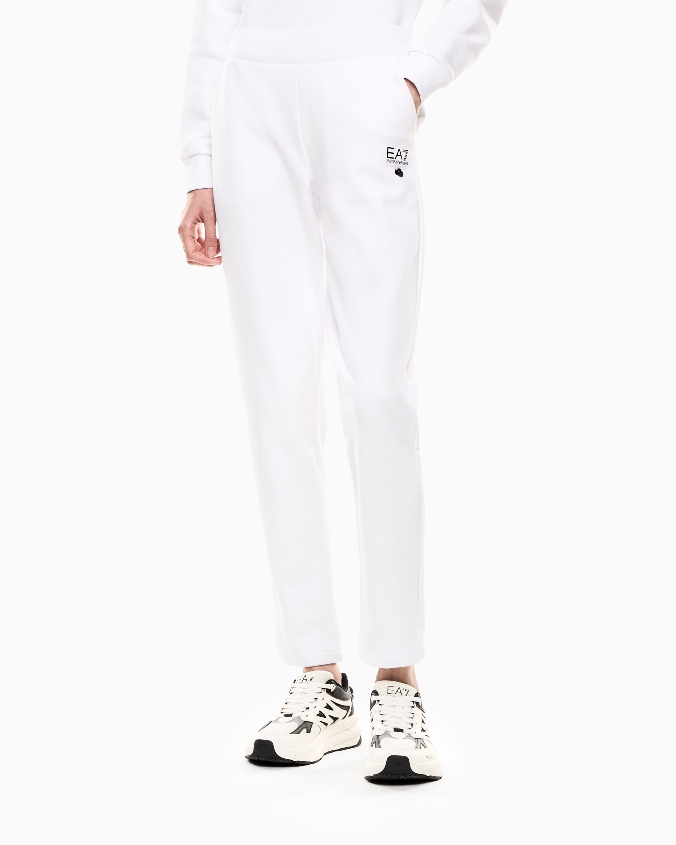 Logo Series cotton-blend trousers Slide 3
