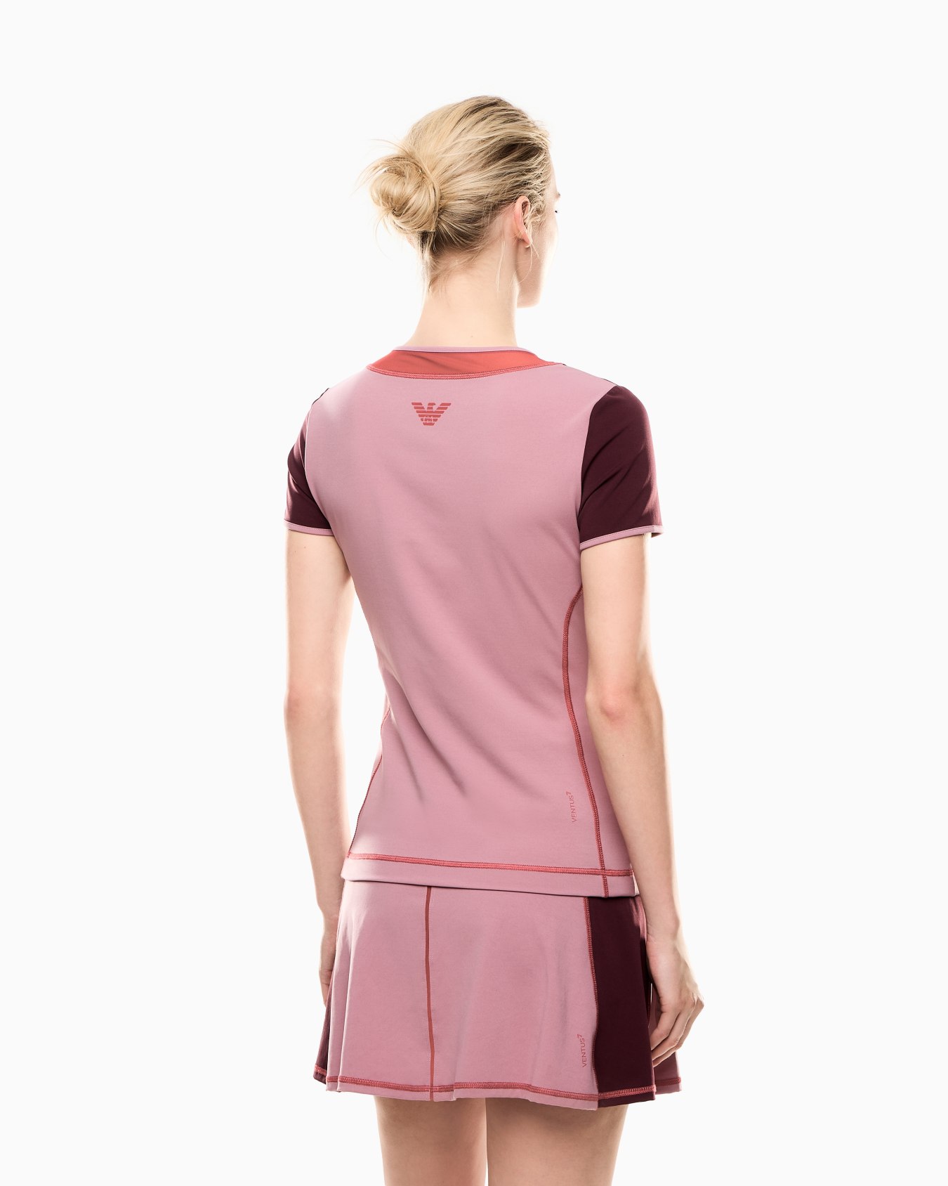 Tennis Pro crew-neck T-shirt in VENTUS7 technical fabric Slide 2