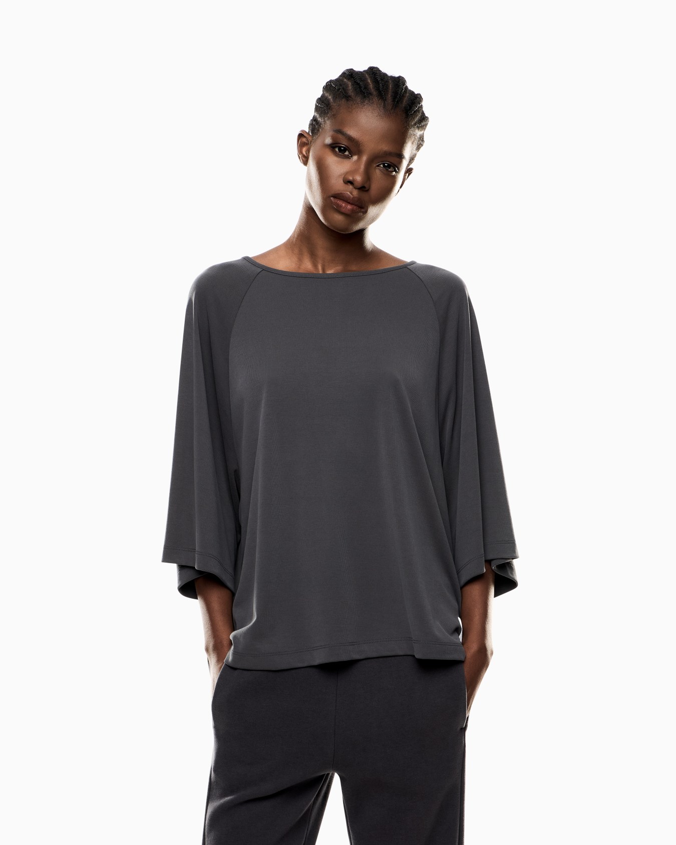 Sporty Forever modal-blend crew-neck T-shirt Slide 3