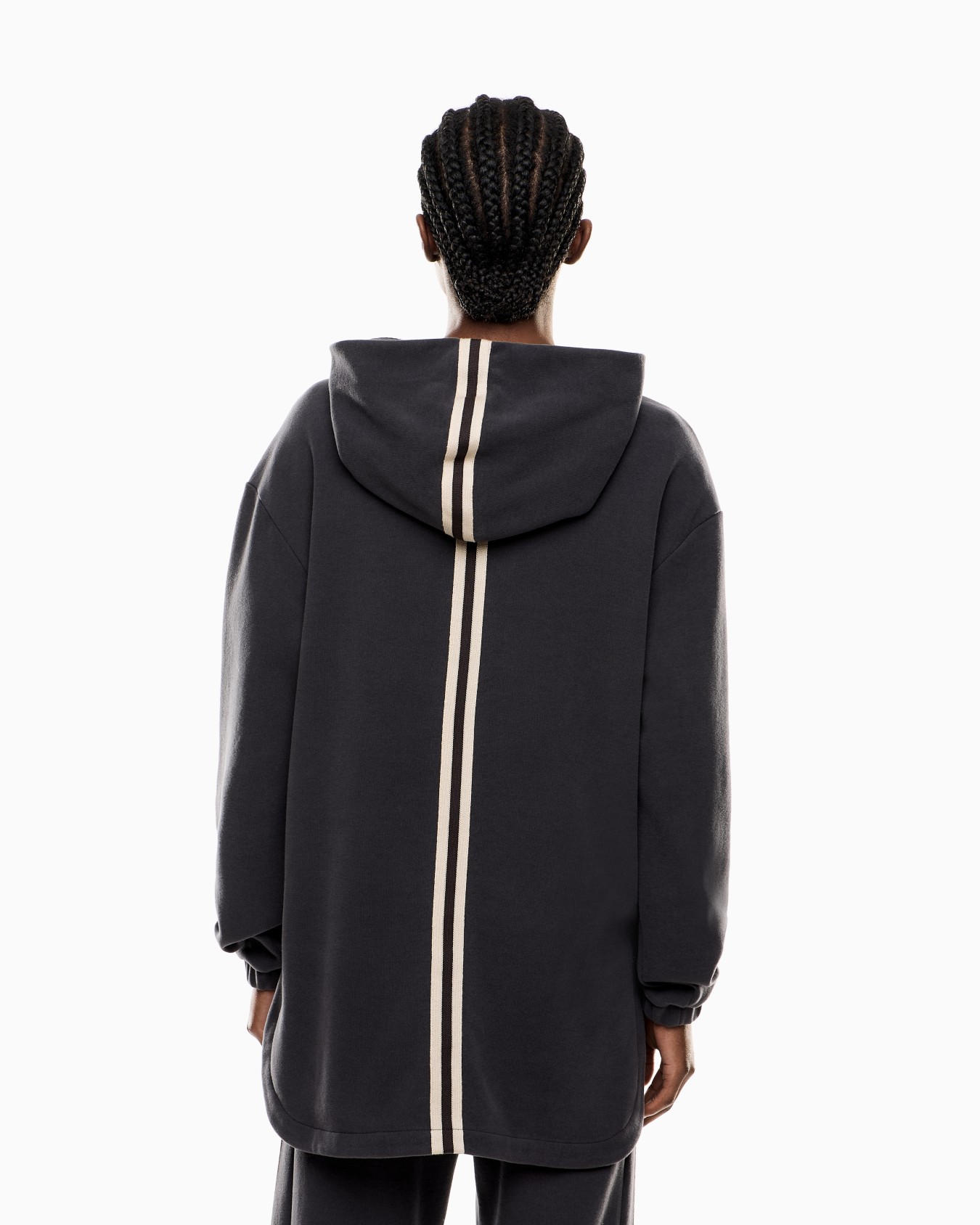 Sporty Forever cotton-blend hooded sweatshirt Slide 2