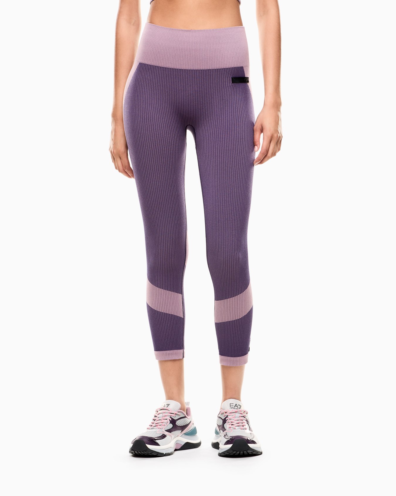 Dynamic Athlete seamless leggings in VIGOR7 technical fabric Slide 3
