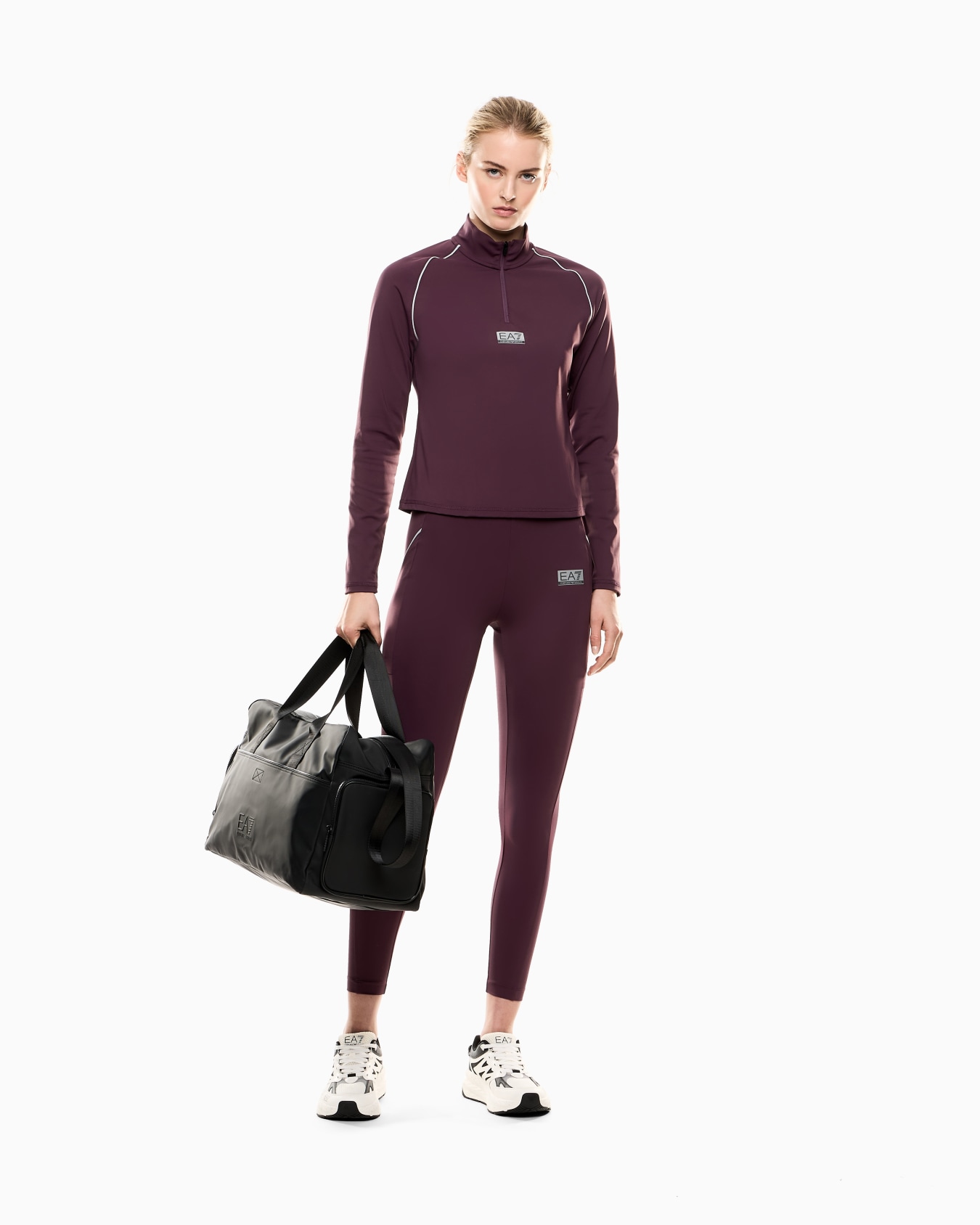 Dynamic Athlete leggings in FUROR7 technical fabric Slide 1