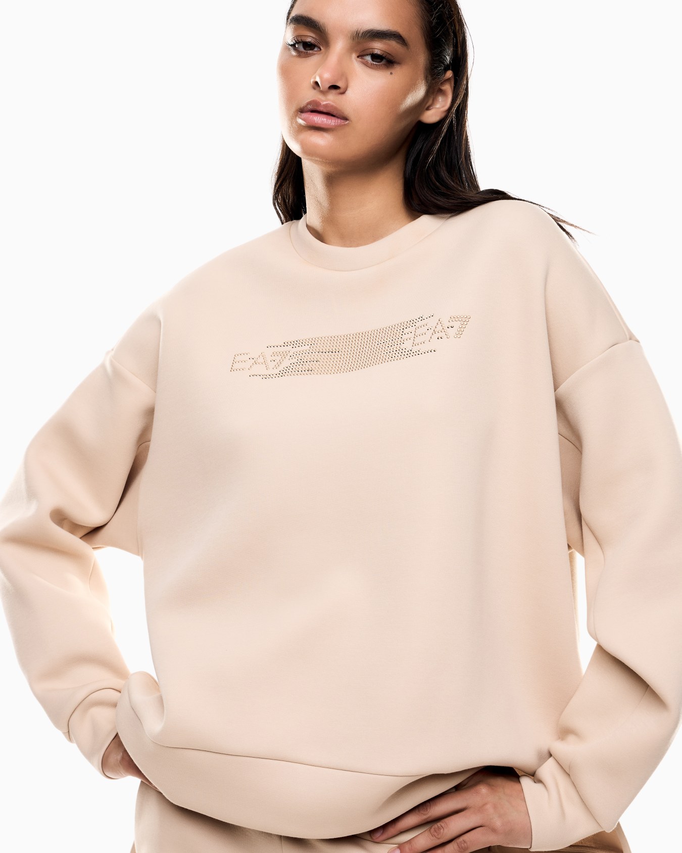 Logo Series cotton interlock tracksuit Slide 3