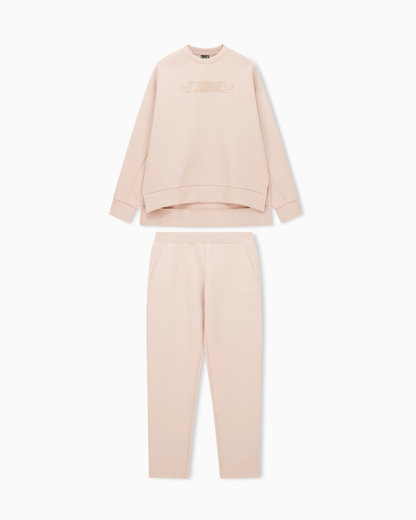Logo Series cotton interlock tracksuit Slide 0