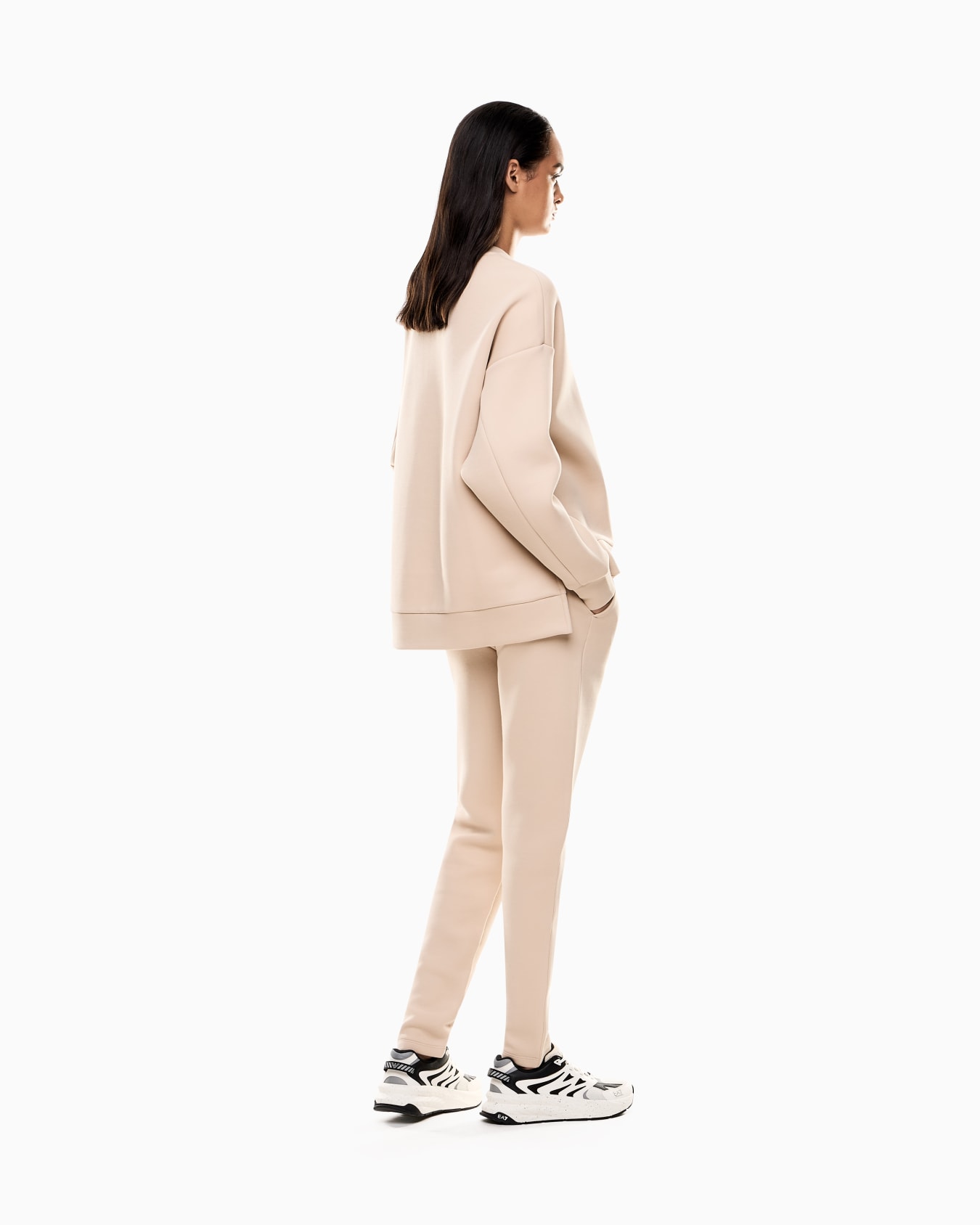 Logo Series cotton interlock tracksuit Slide 2
