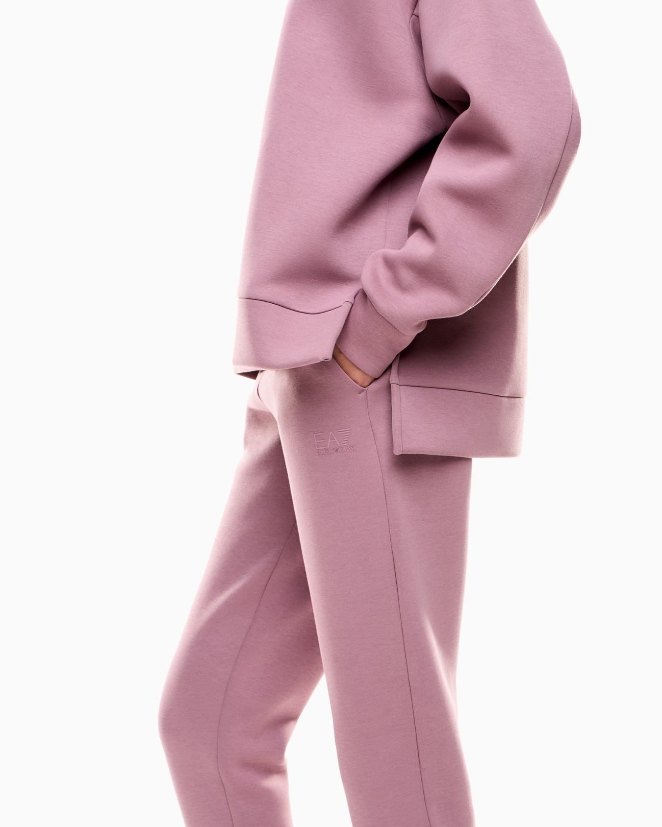 Logo Series cotton interlock tracksuit Slide 4