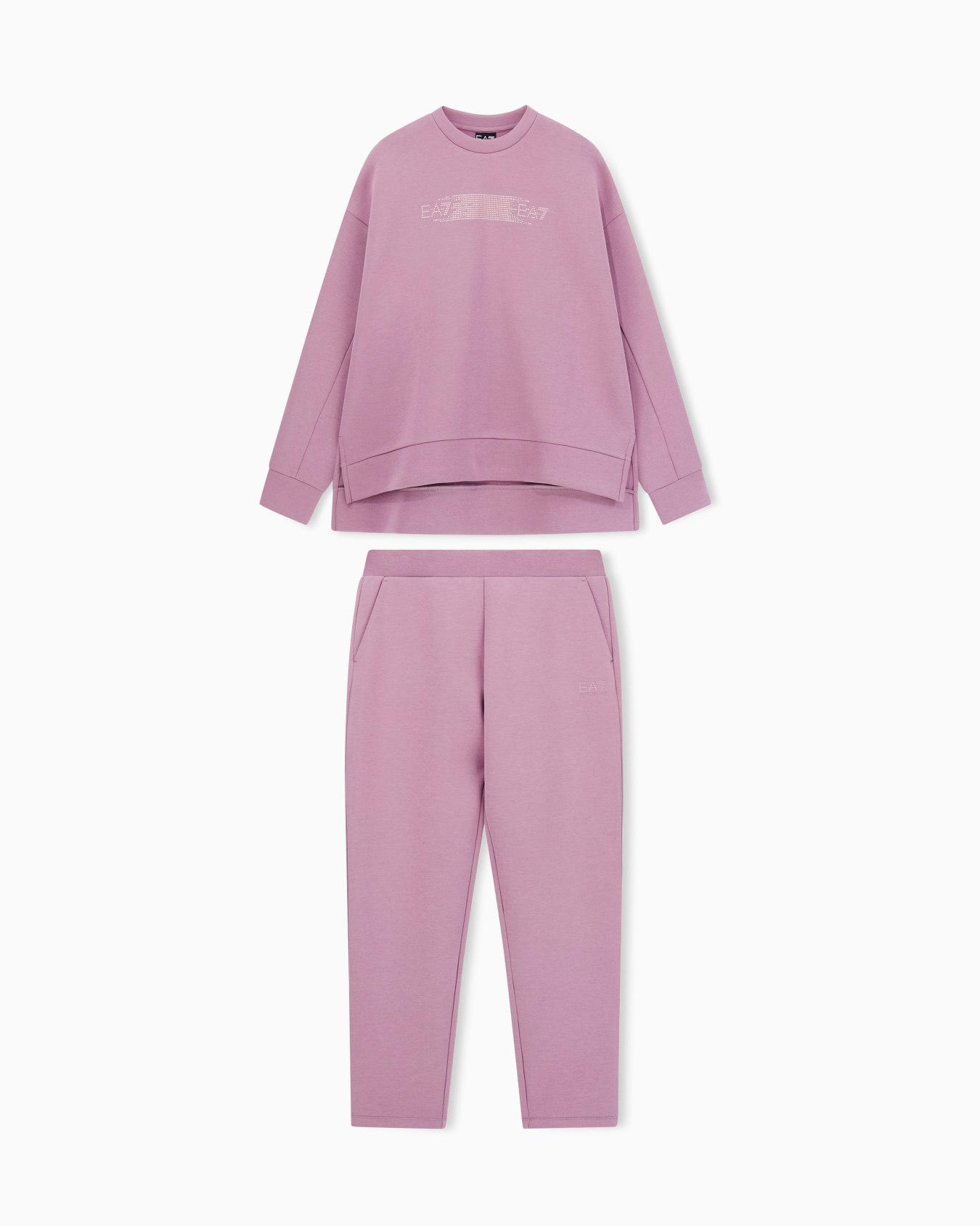 Logo Series cotton interlock tracksuit Slide 0