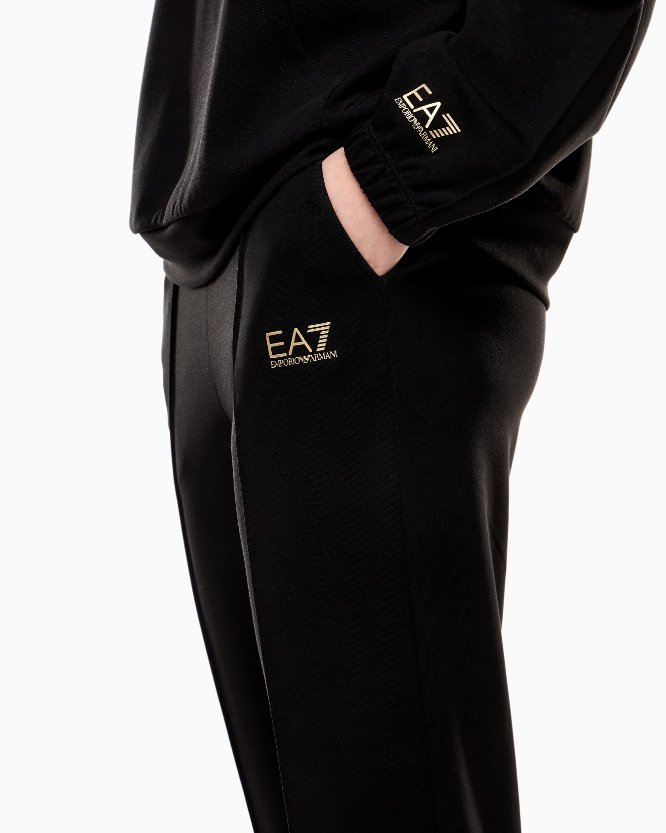 Stretch modal interlock tracksuit Slide 4