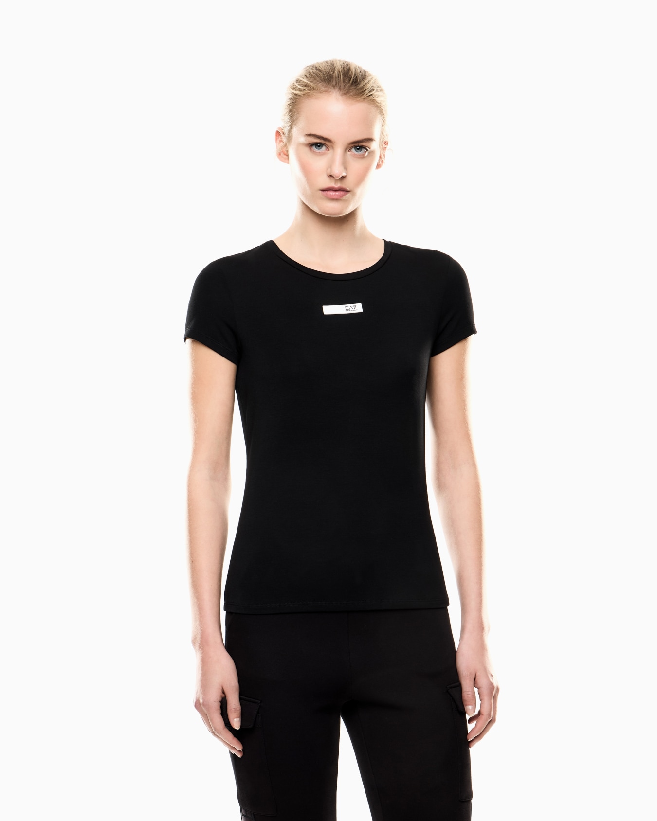 Dynamic Athlete crew-neck T-shirt in Natural VENTUS7 technical fabric Slide 3