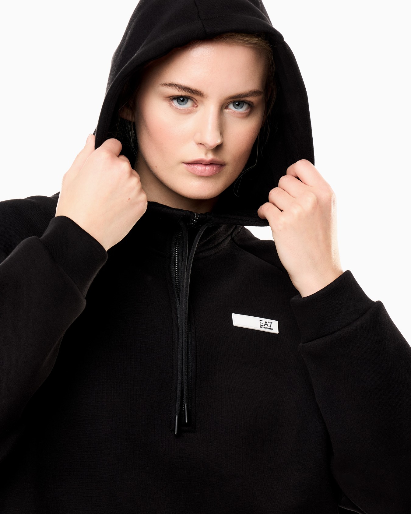 Dynamic Athlete hooded sweatshirt in Natural VENTUS7 technical fabric Slide 4