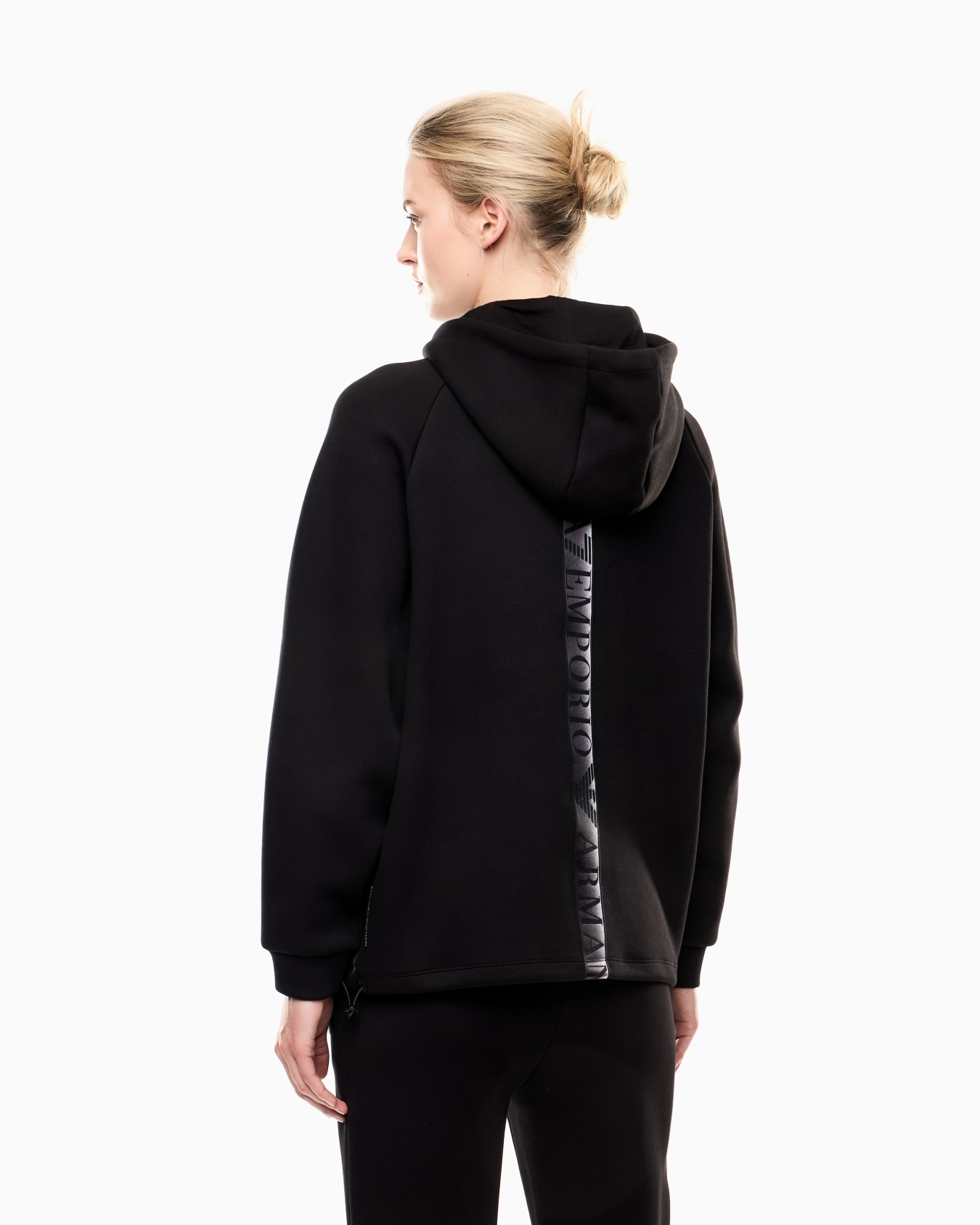 Dynamic Athlete hooded sweatshirt in Natural VENTUS7 technical fabric Slide 2