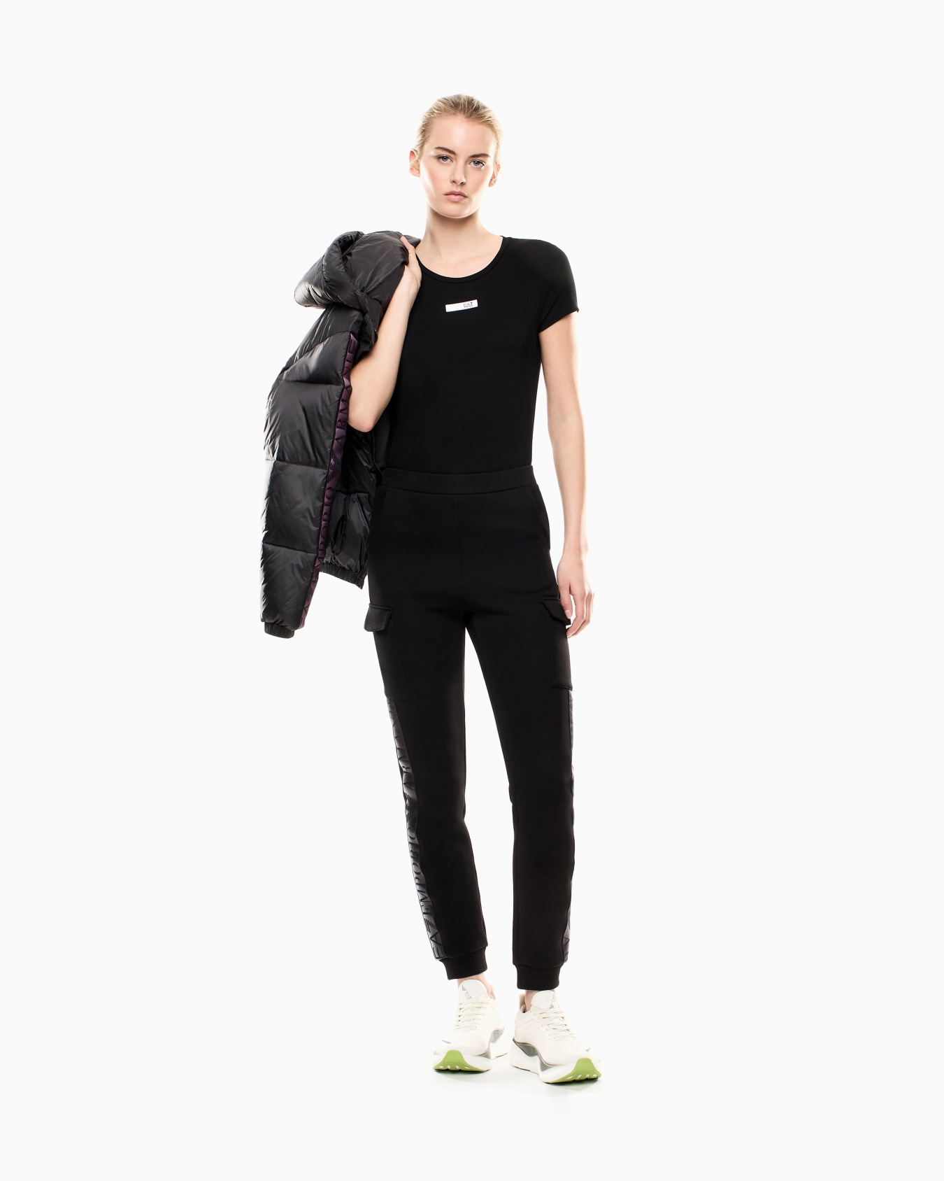 Dynamic Athlete joggers in Natural VENTUS7 technical fabric Slide 1