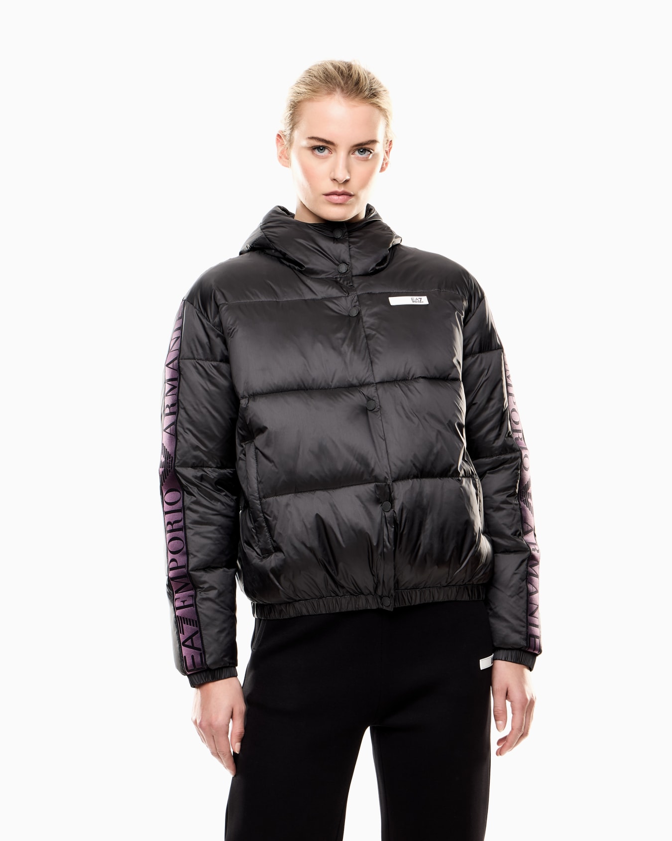 Dynamic Athlete hooded jacket in Natural VENTUS7 technical fabric Slide 3