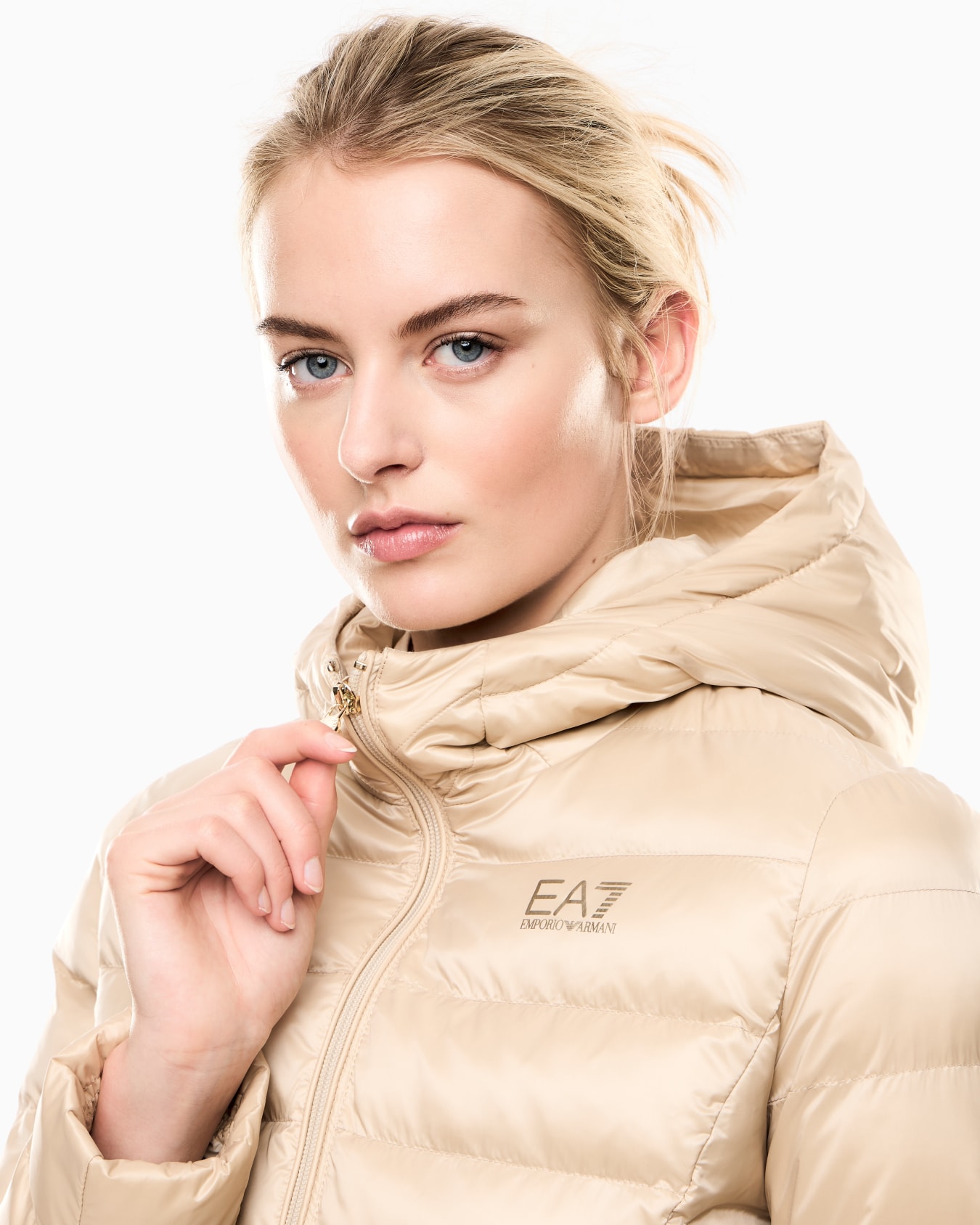 Core Lady nylon padded jacket Slide 4