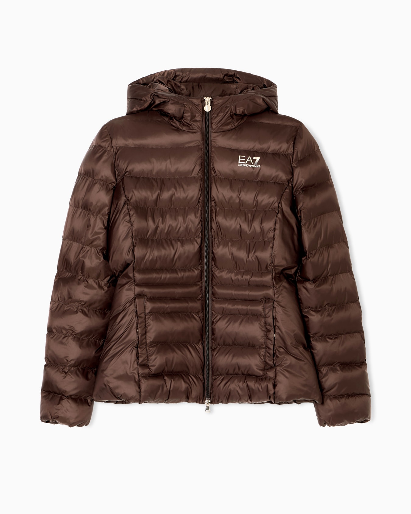 Wattierte Core Lady Jacke aus Nylon Folie 0
