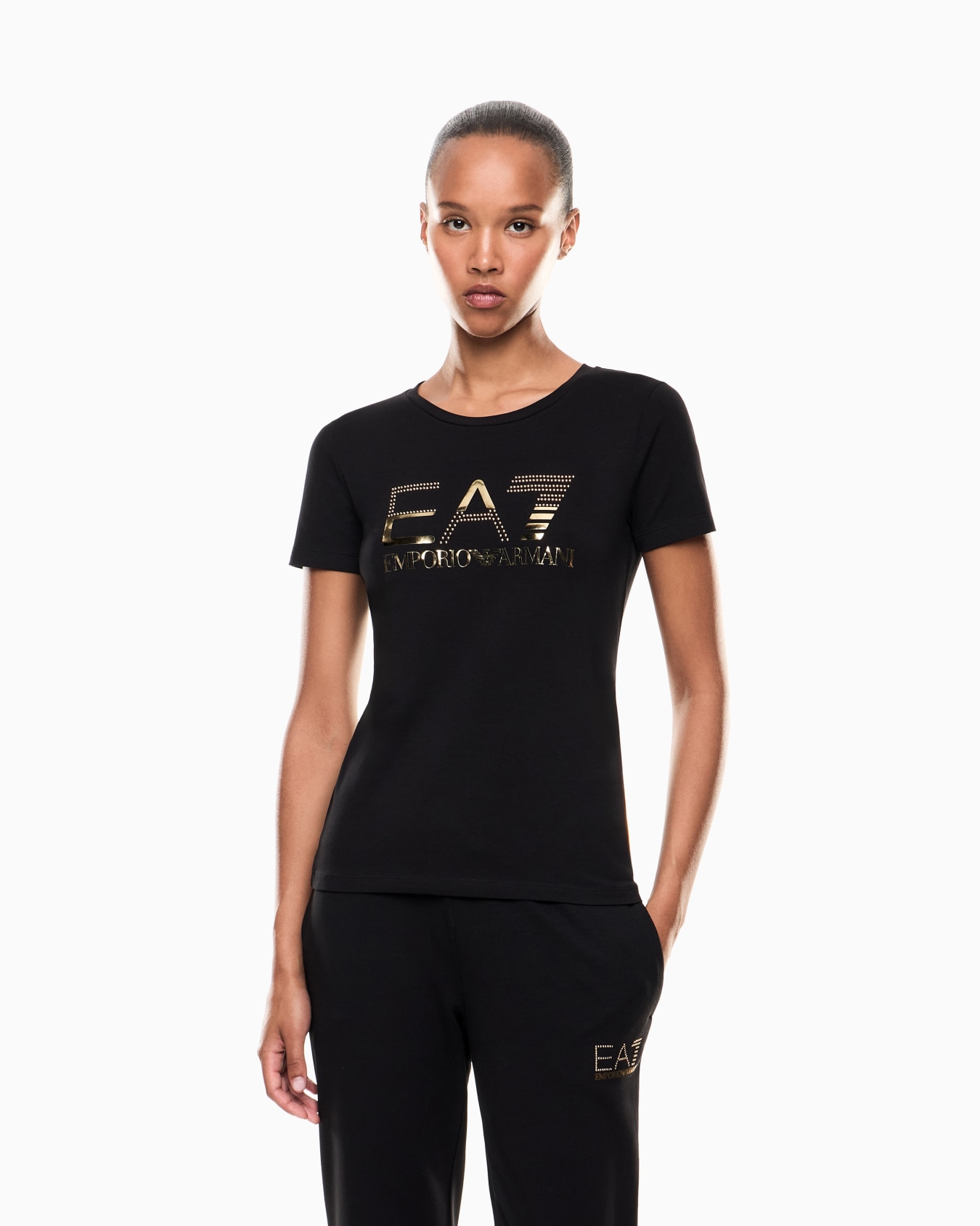 Logo Series stretch-jersey crew-neck T-shirt Slide 3