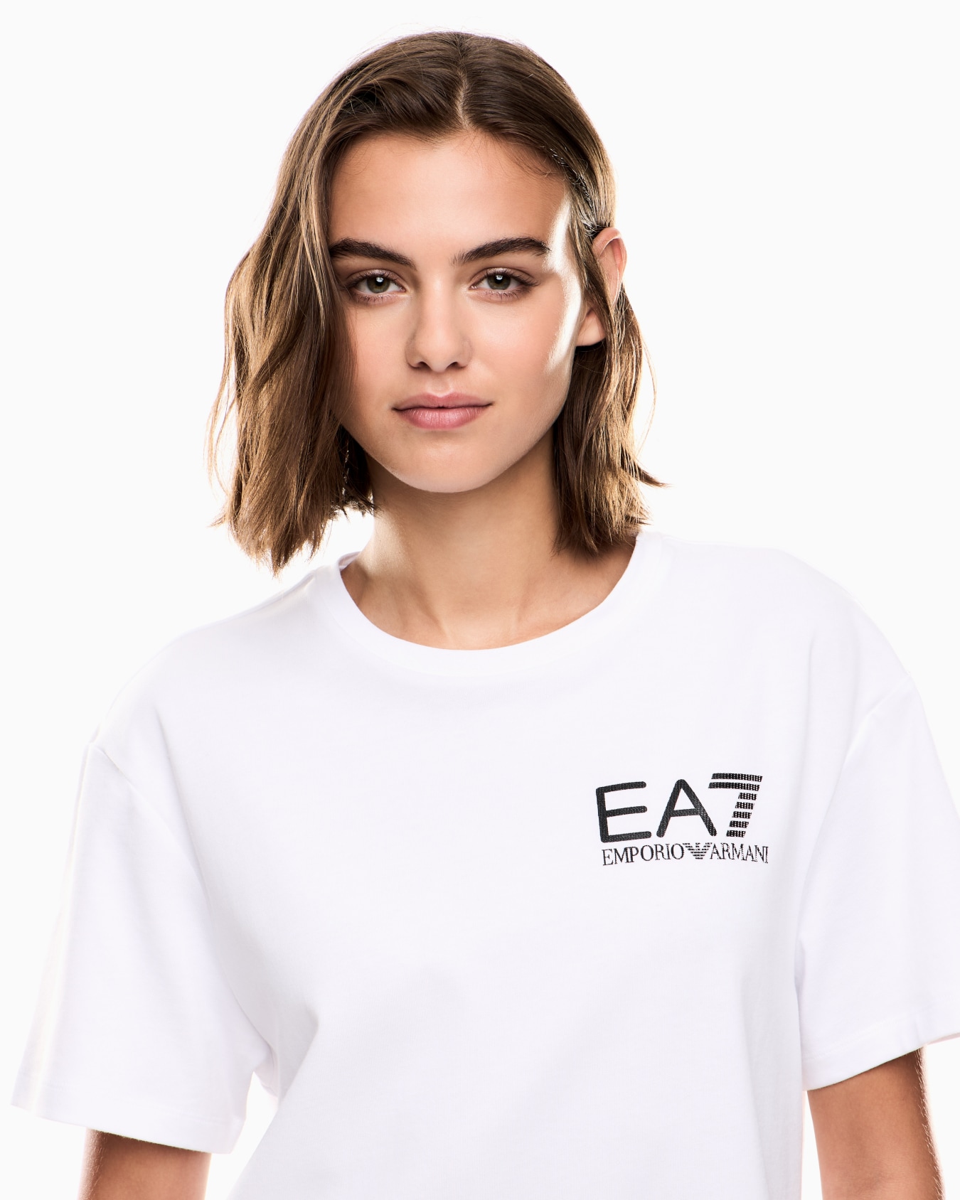 Logo Series cotton crew-neck T-shirt Slide 4