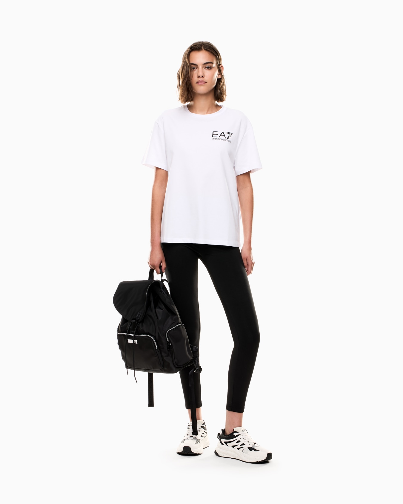Logo Series cotton crew-neck T-shirt Slide 1