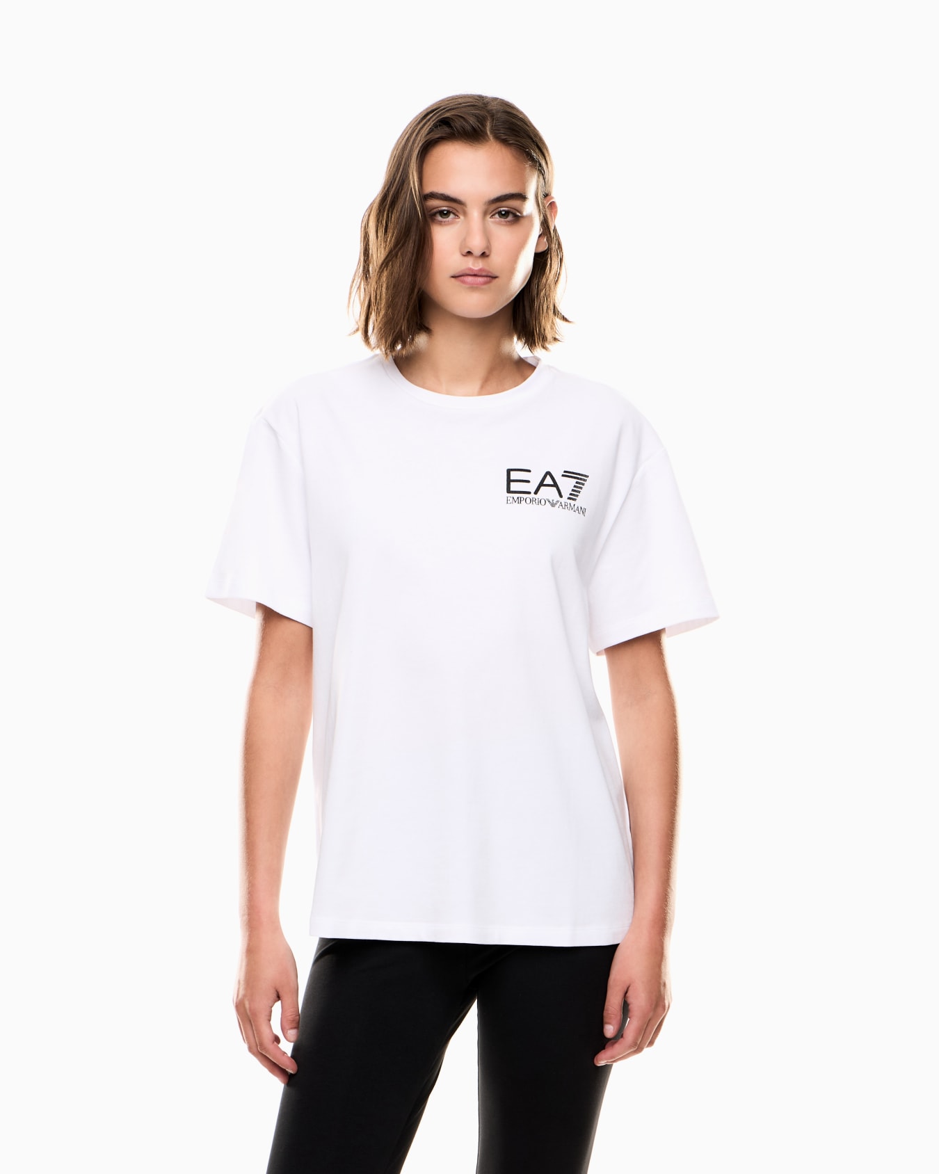 Logo Series cotton crew-neck T-shirt Slide 3
