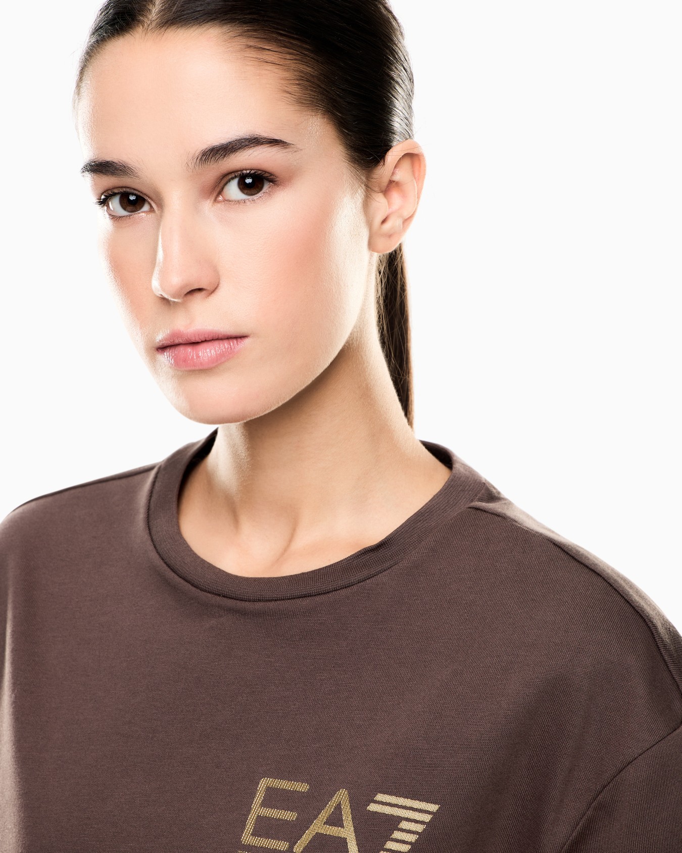Logo Series cotton crew-neck T-shirt Slide 4