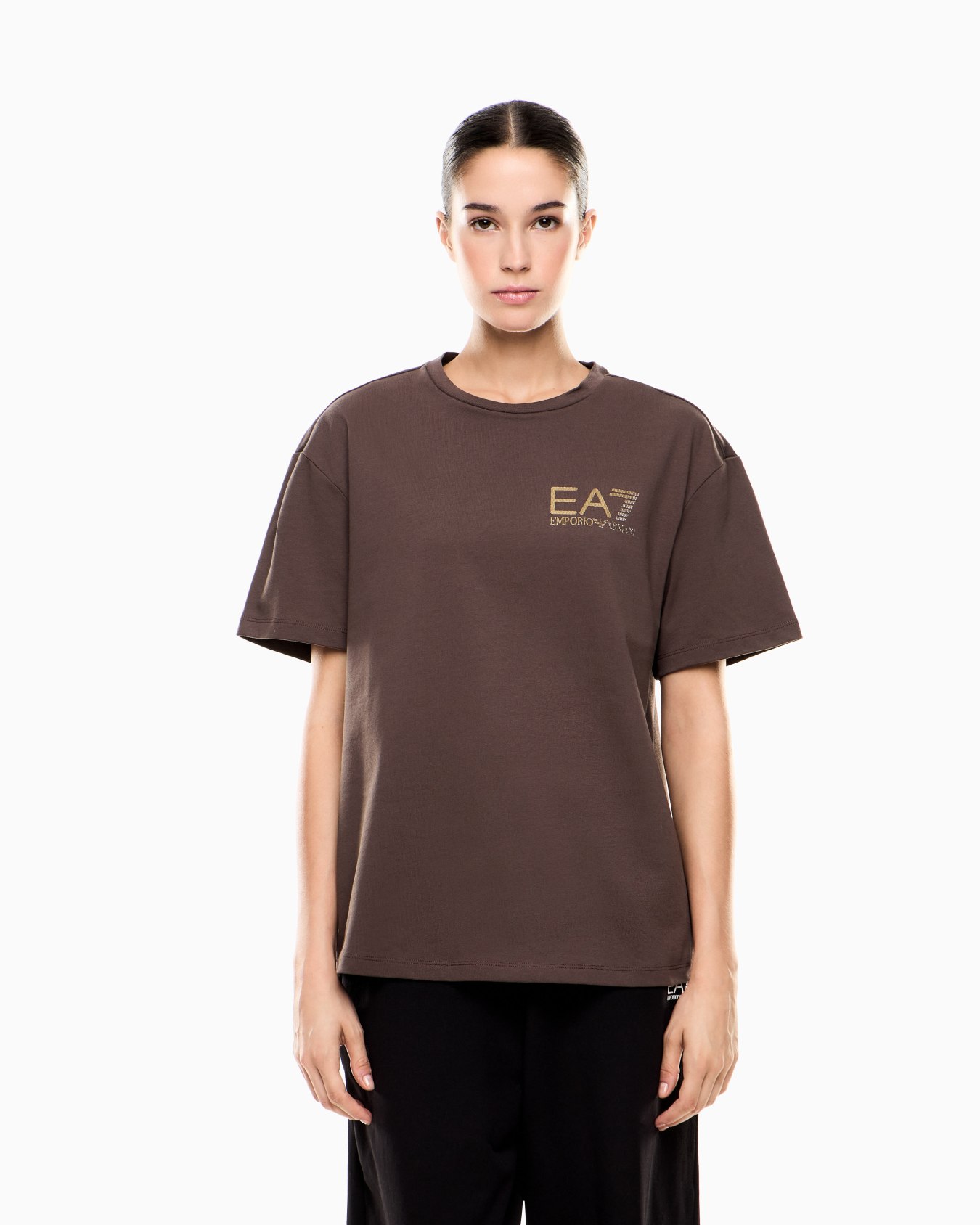 Logo Series cotton crew-neck T-shirt Slide 3