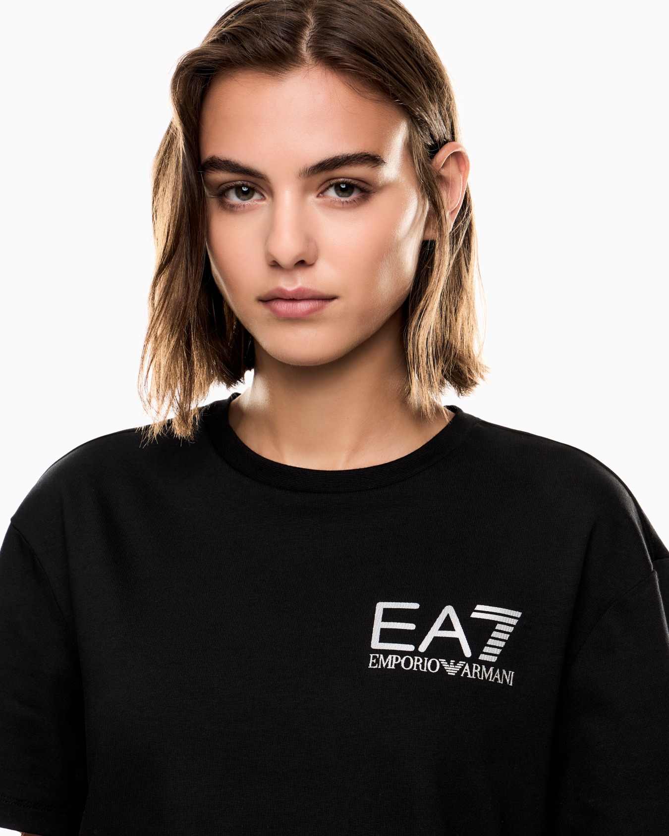 Logo Series cotton crew-neck T-shirt Slide 4