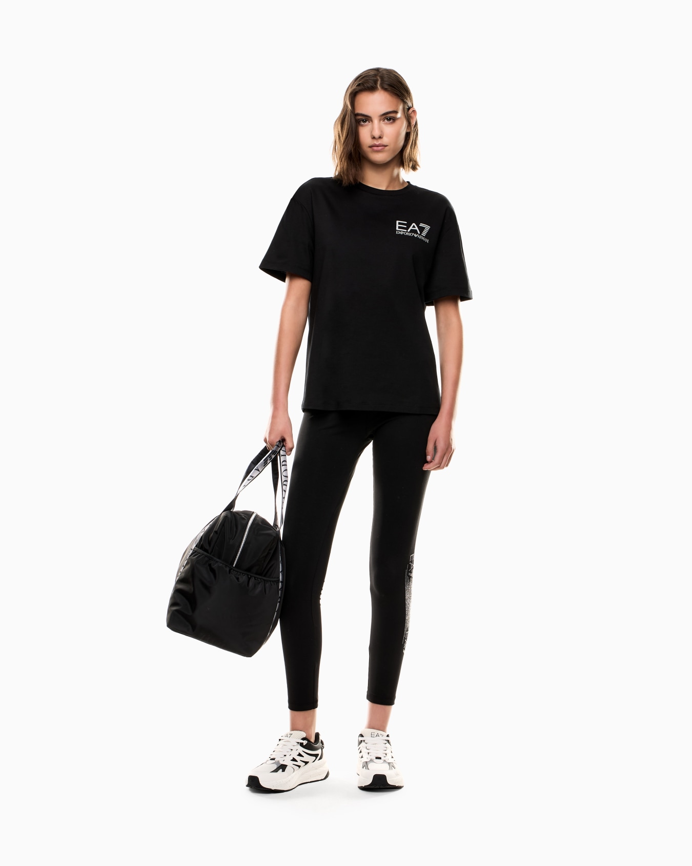 Logo Series cotton crew-neck T-shirt Slide 1