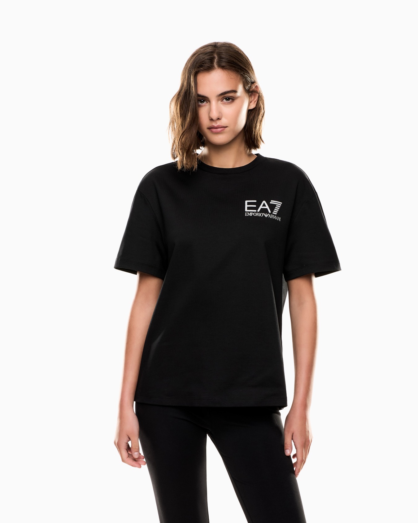Logo Series cotton crew-neck T-shirt Slide 3