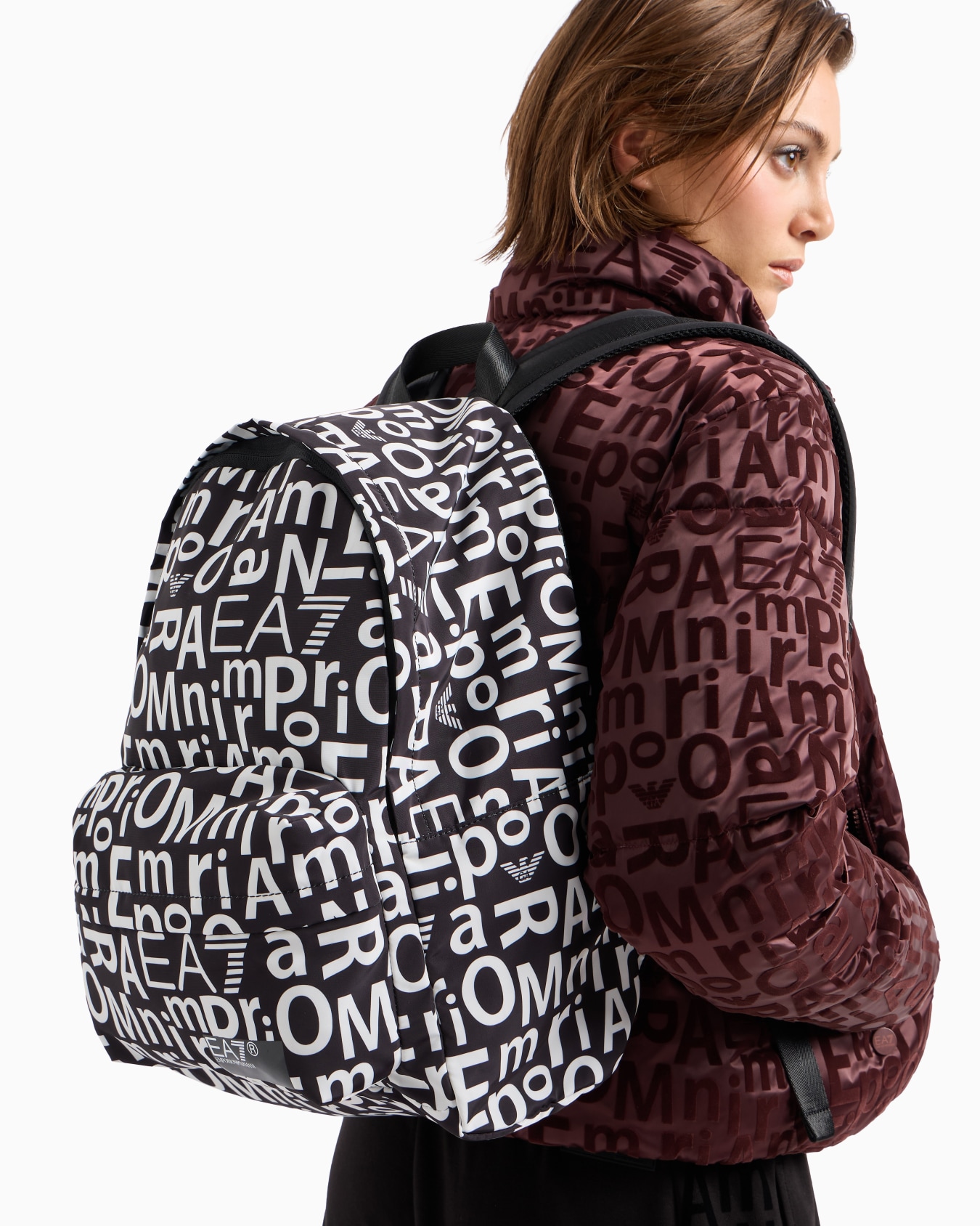 ASV printed recycled-fabric Graphic Series backpack Slide 6