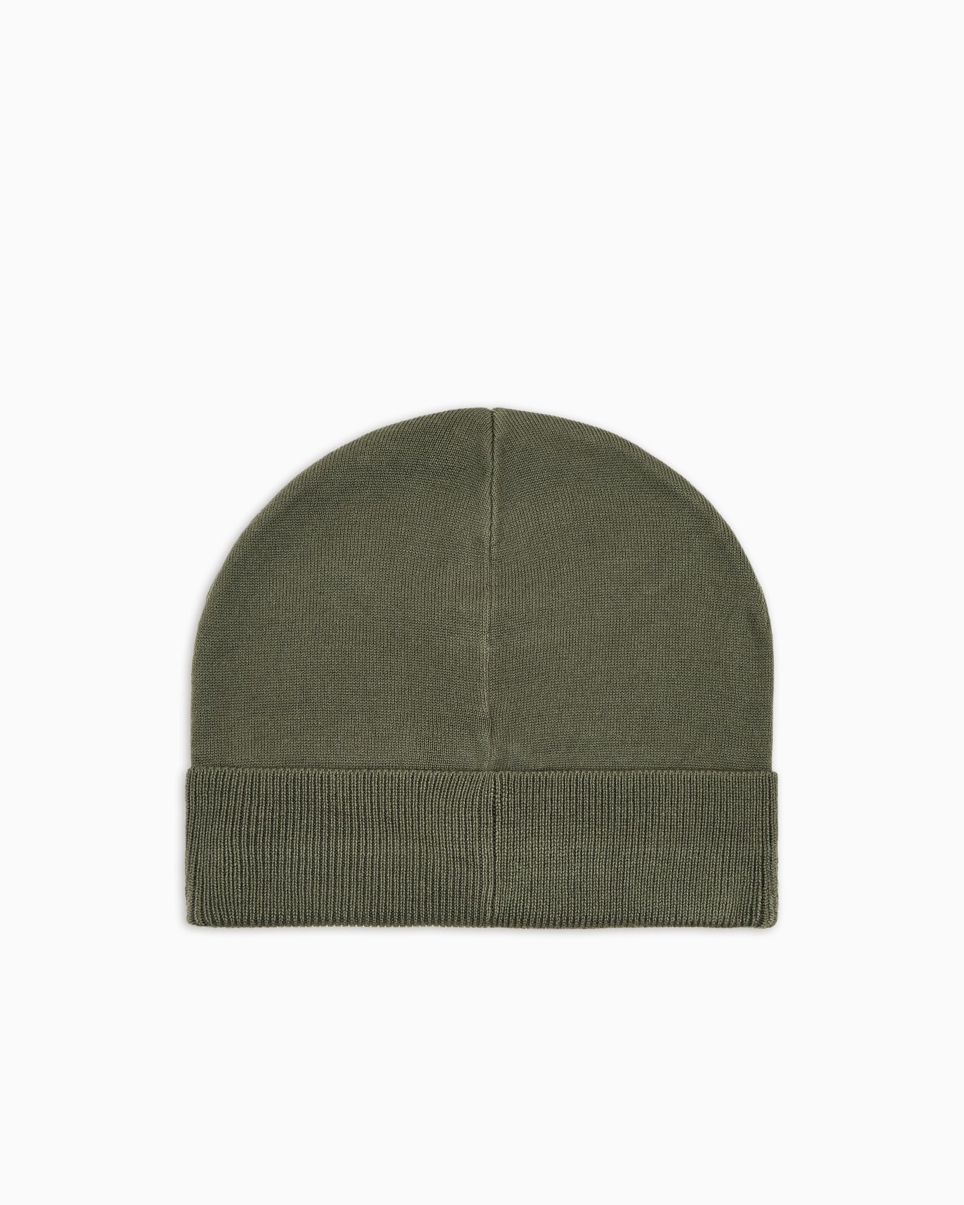 Visibility beanie with EA7 oversized logo Slide 1