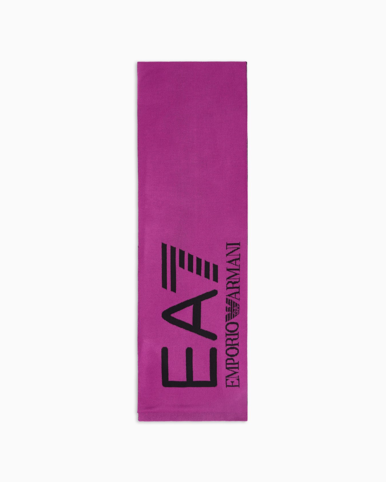 Sciarpa Visibility con maxi logo EA7 Slide 0