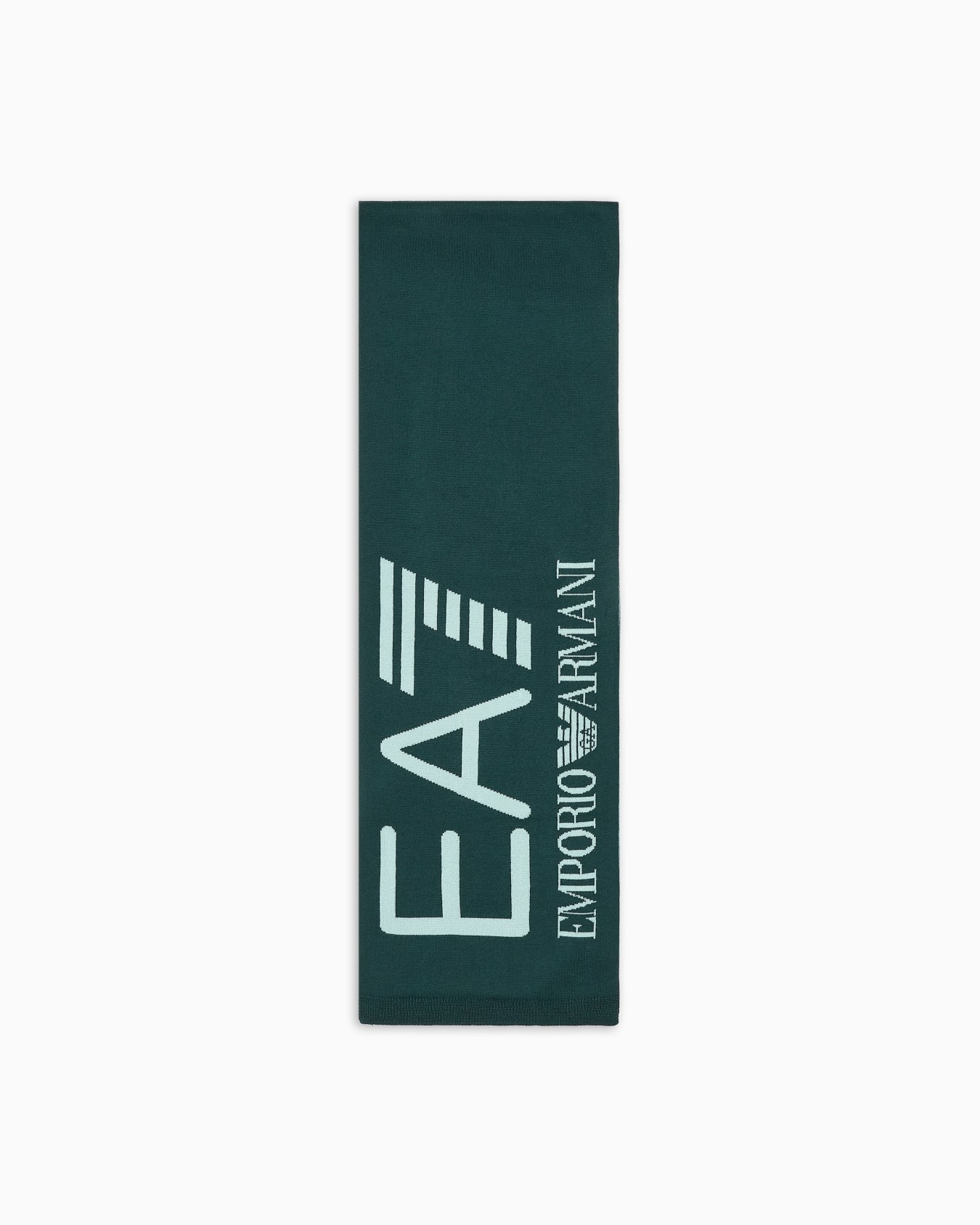 Visibility マフラー EA7オーバーサイズロゴ スライドする 0