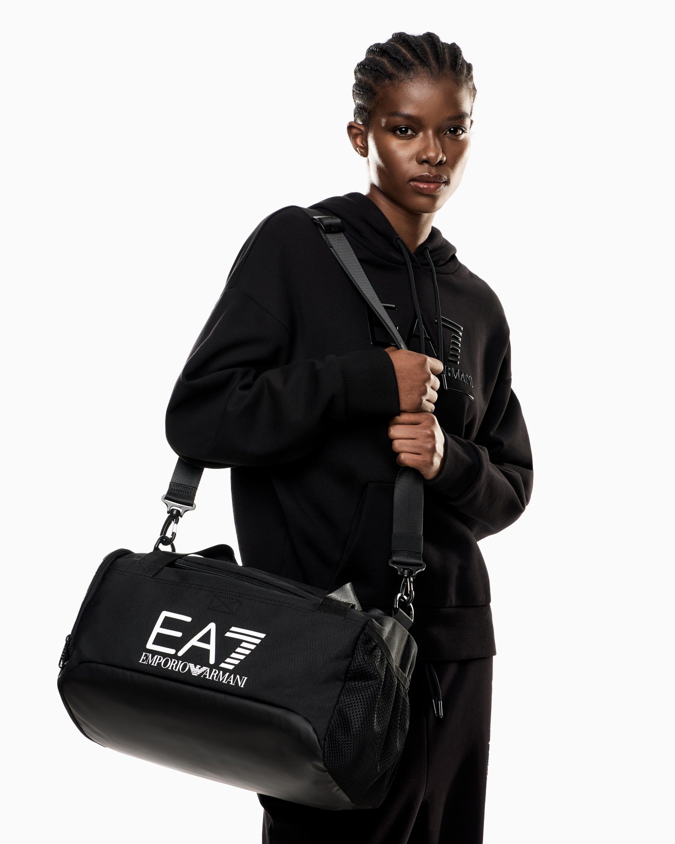 Train Core small gym bag with oversized EA7 logo Slide 7