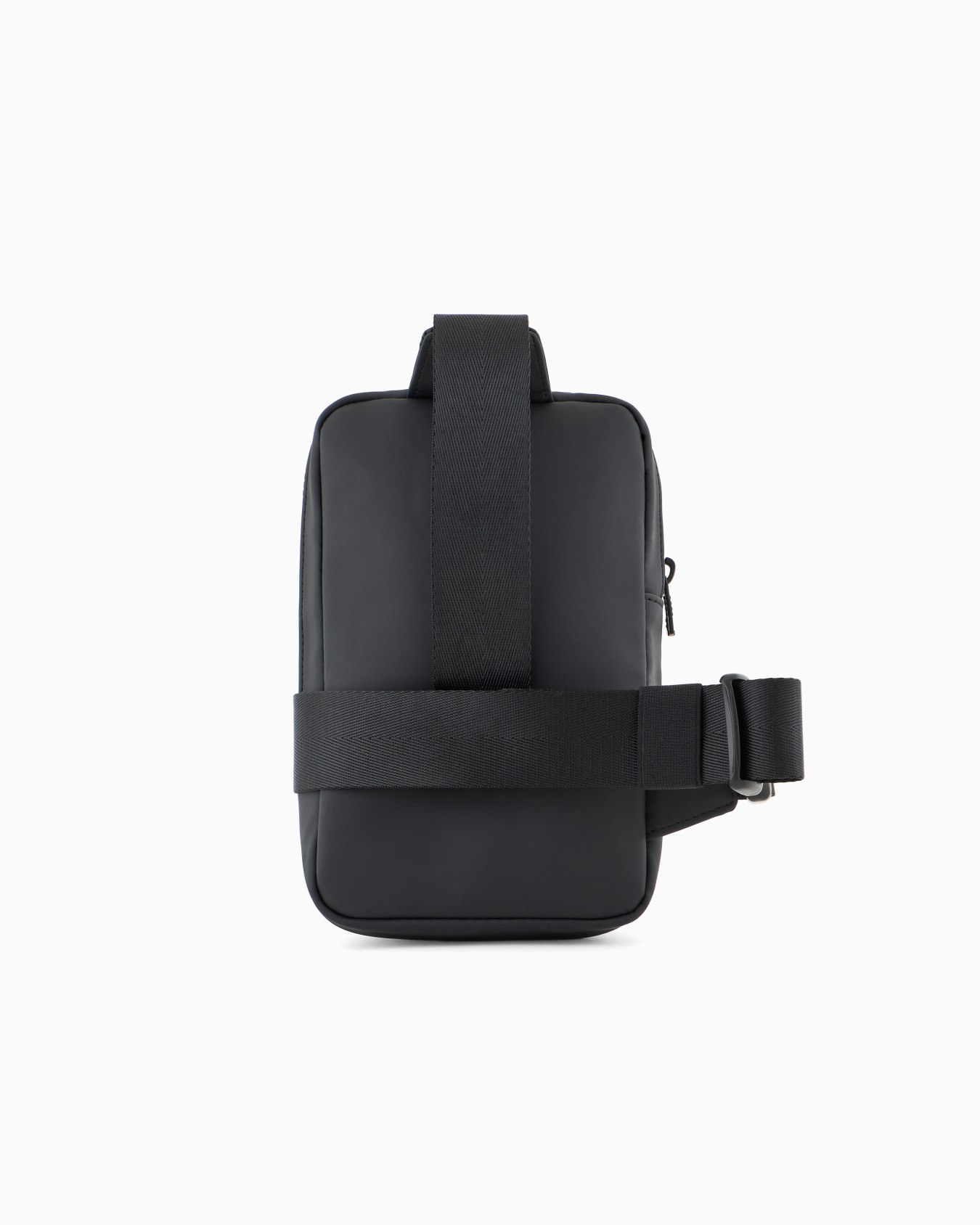 Large one-shoulder bag in rubberised fabric Slide 2