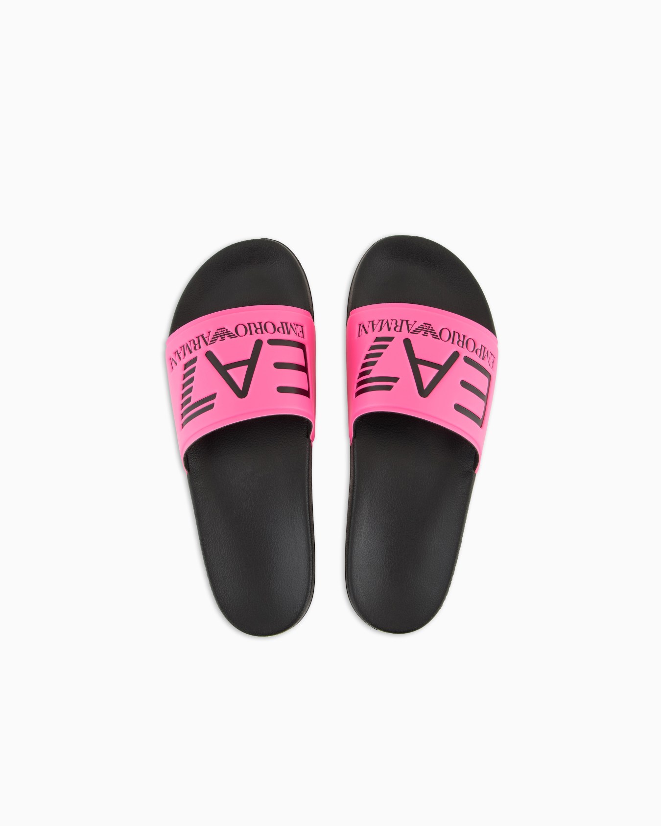 Claquettes avec grand logo Diapositive 2