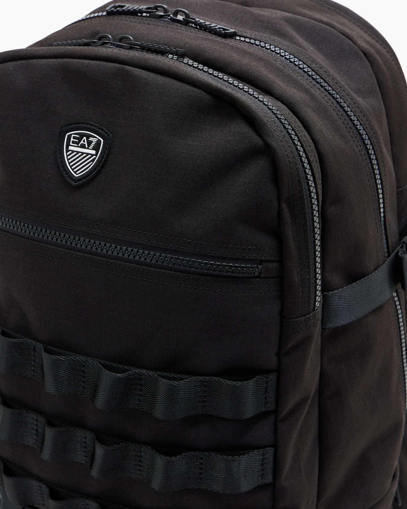 Technical-fabric round backpack Slide 4