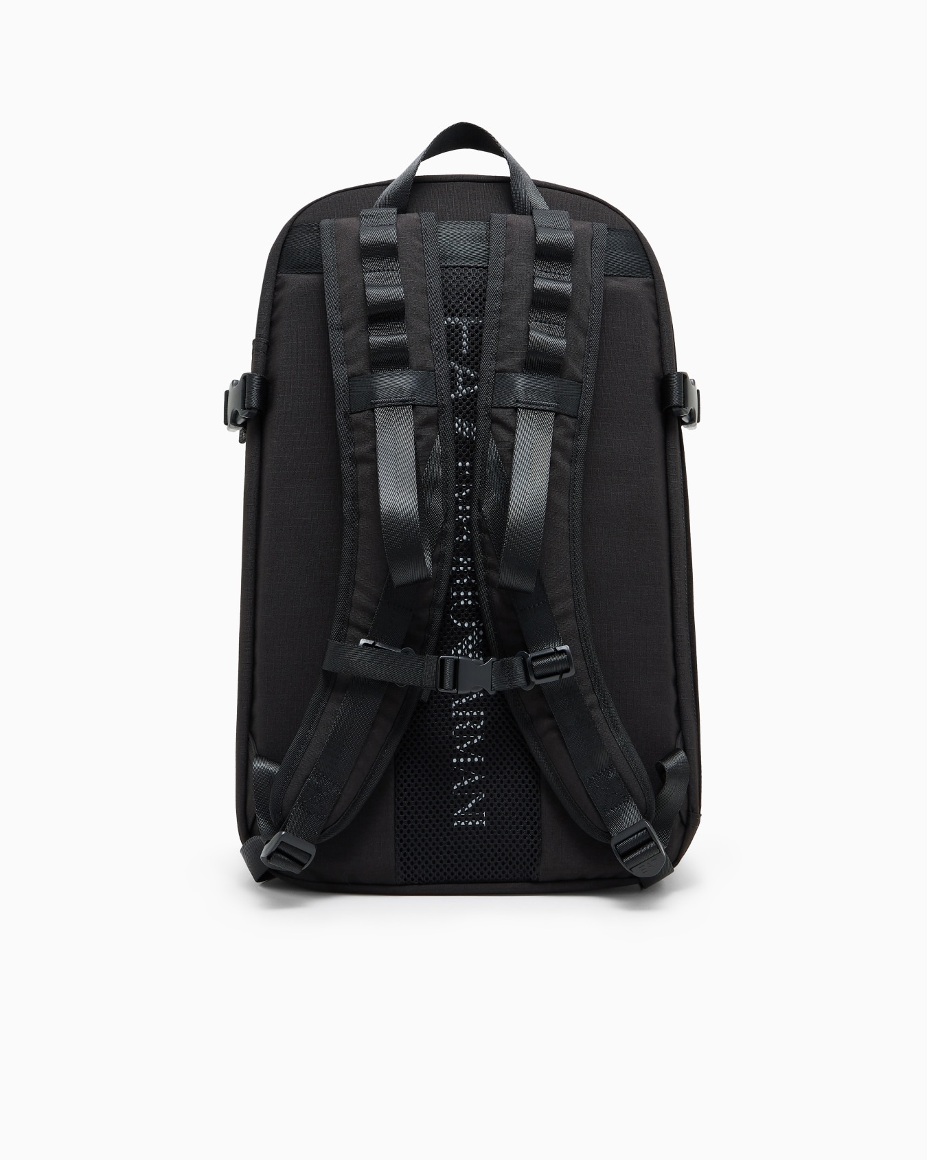 Technical-fabric round backpack Slide 2