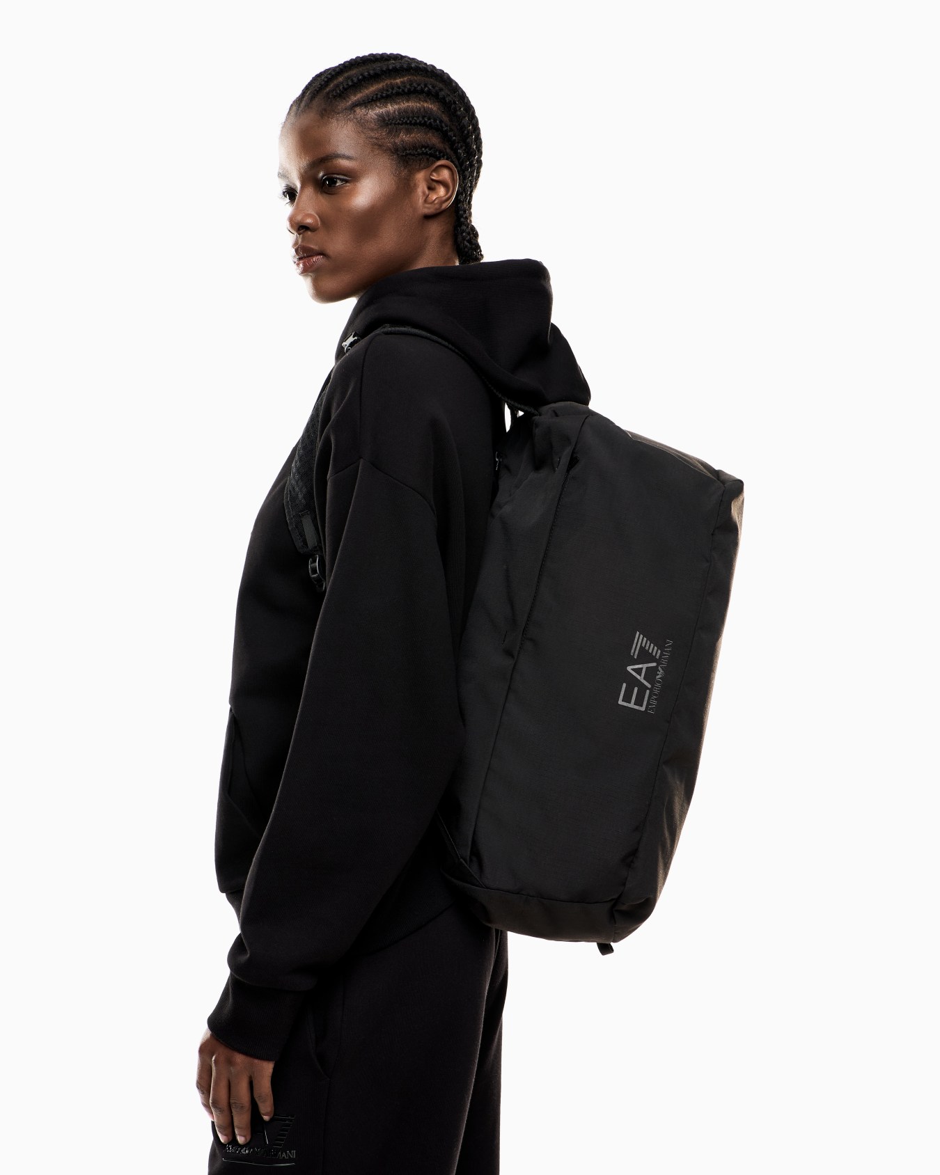 Nylon and mesh gym bag Slide 6