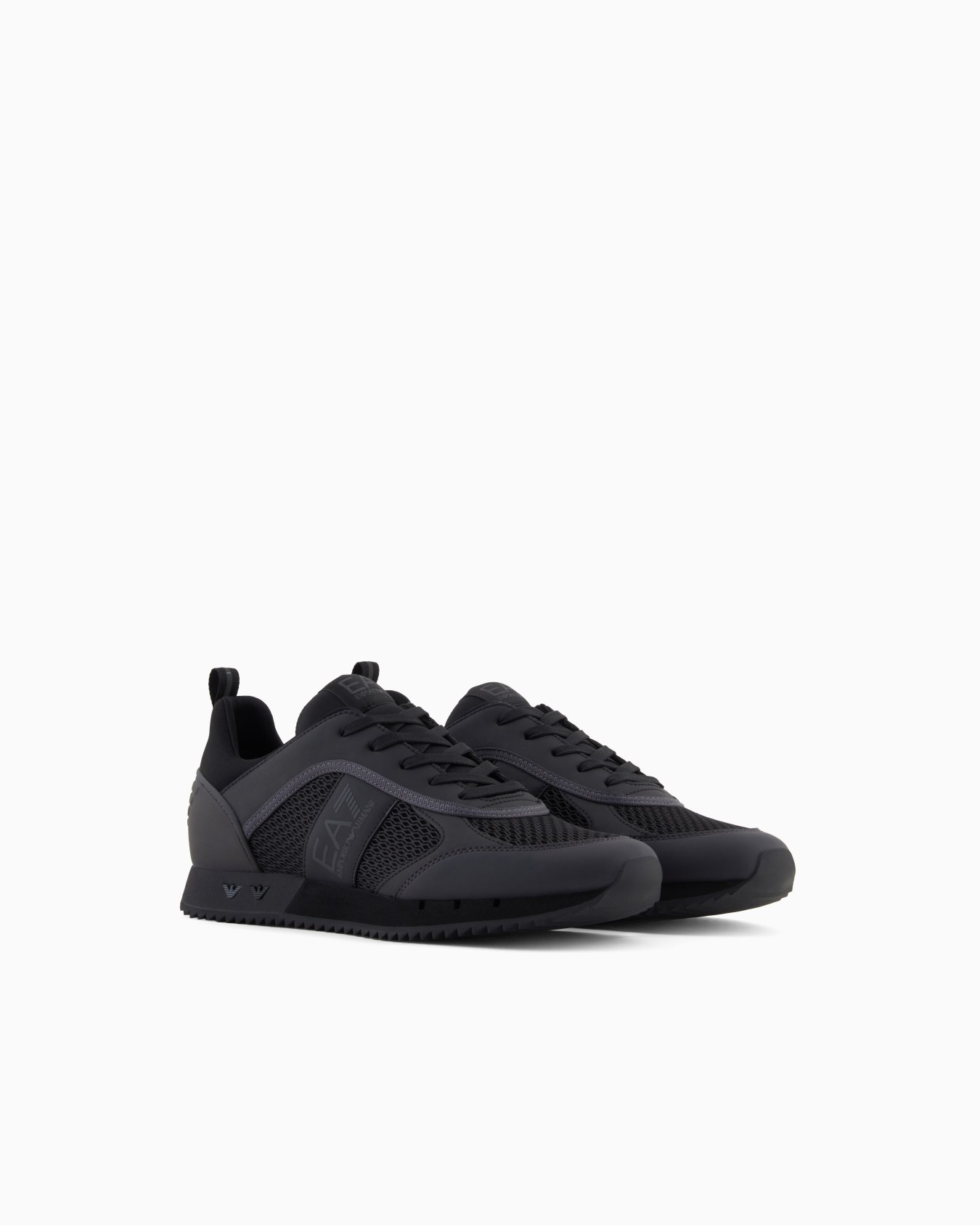 Black and White Laces sneakers Slide 1