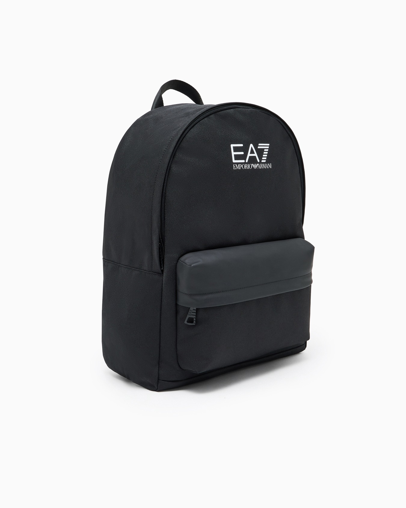 Train Core round backpack with oversized EA7 Logo Slide 1
