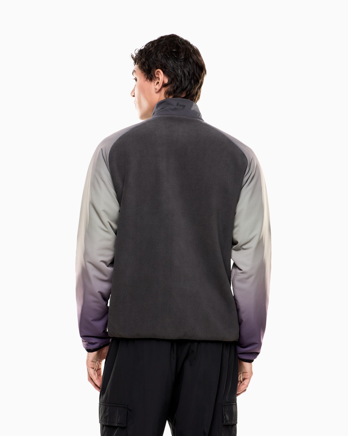 Urban Escape Unisex zip-up sweatshirt in stretch technical fabric Slide 2