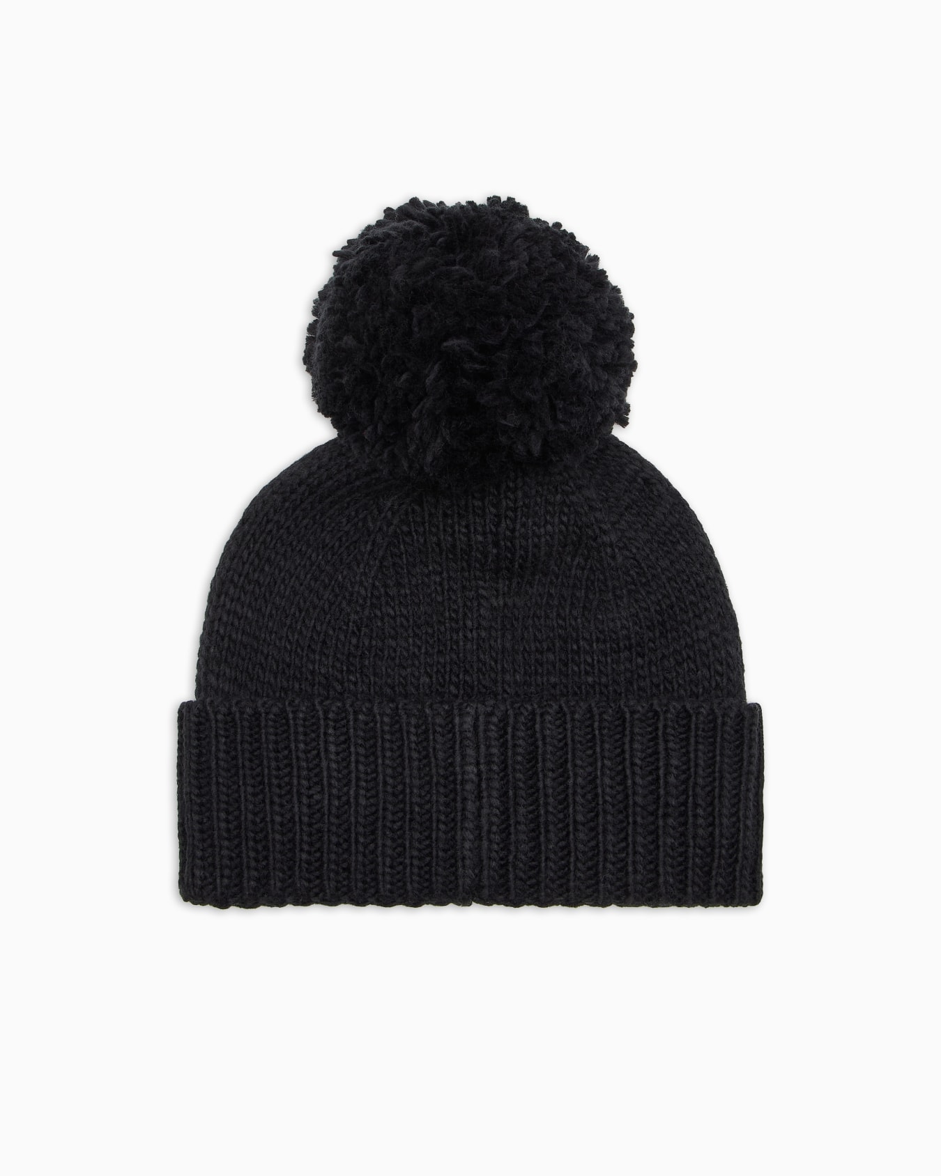 Junior technical fabric beanie with pom-pom Slide 1