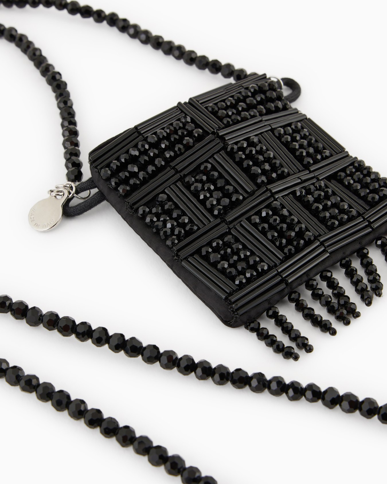 Necklace with micro-bag pendant Slide 1