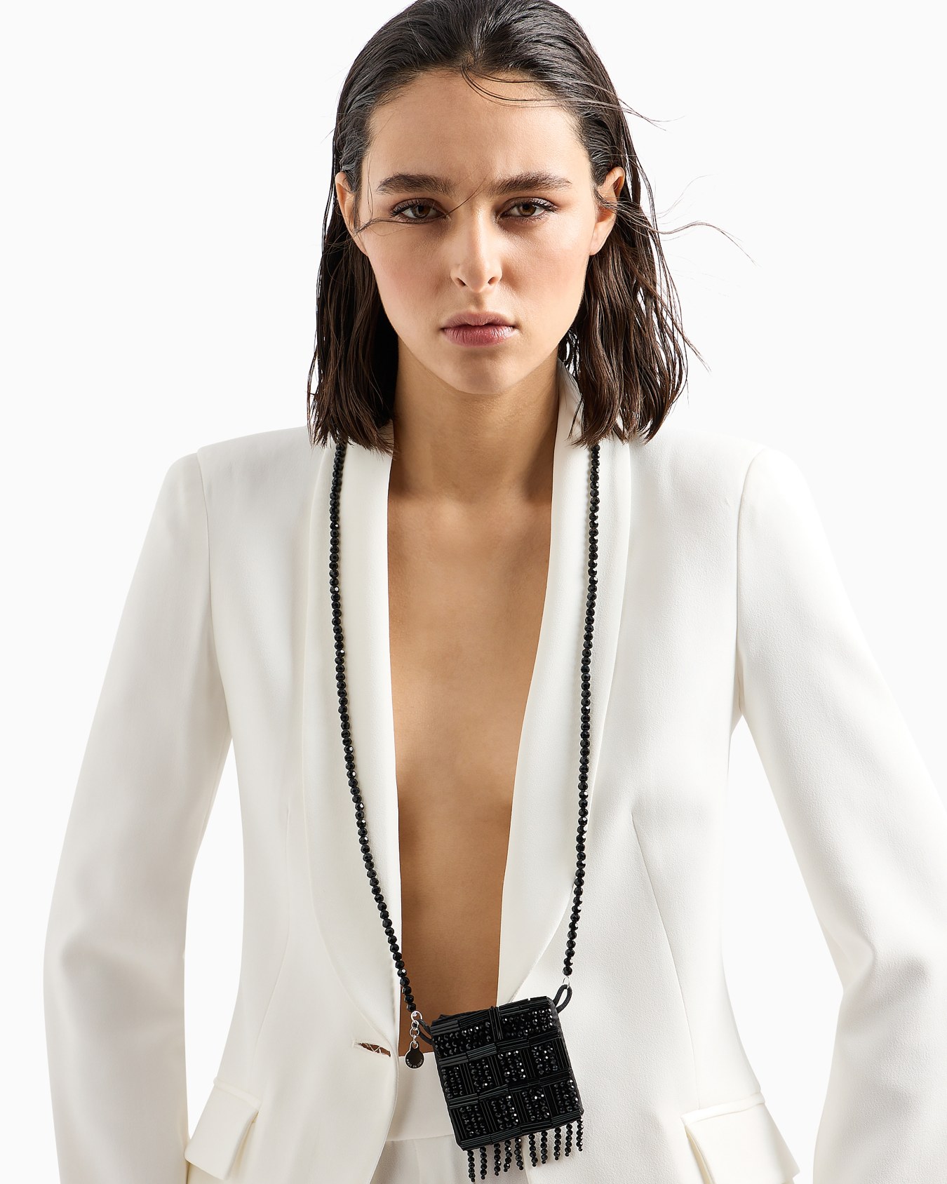 Necklace with micro-bag pendant Slide 2