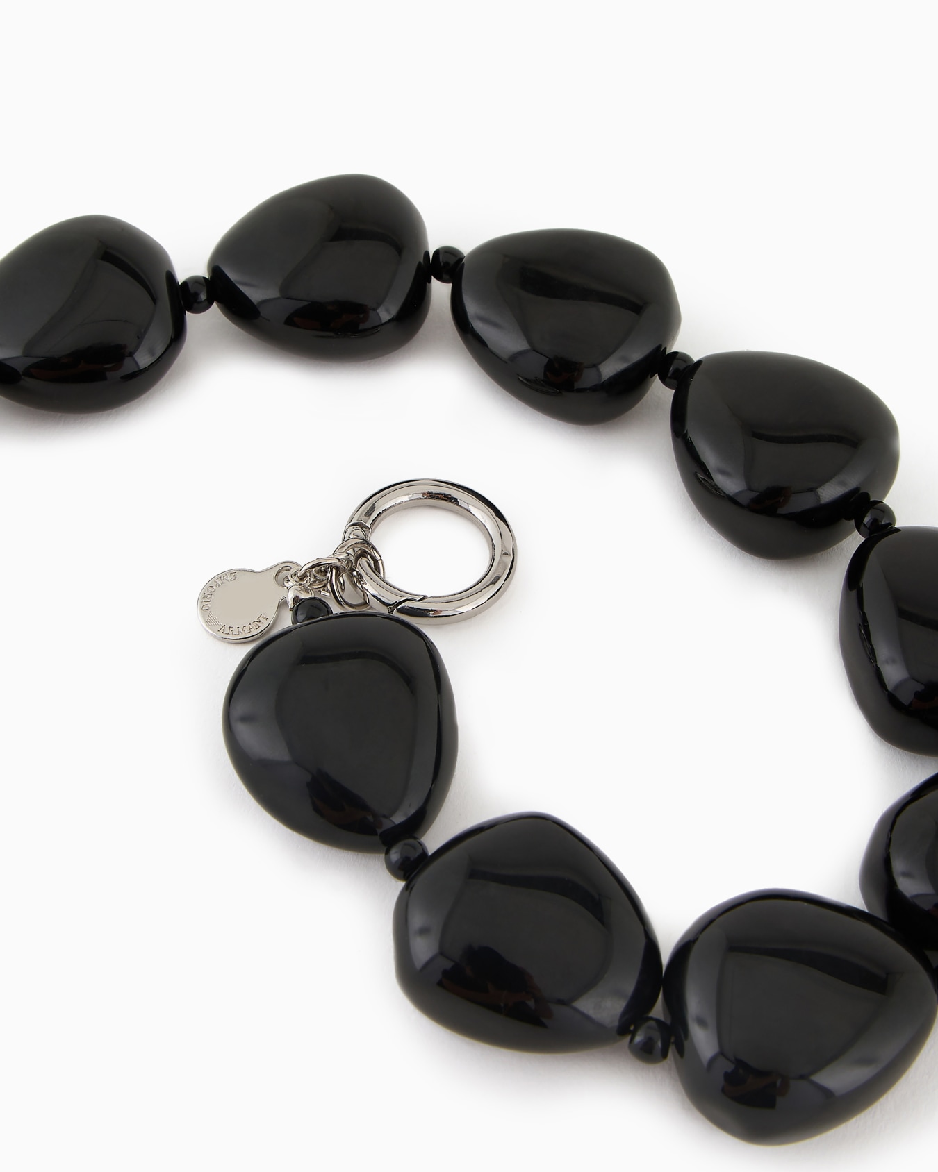 Collar tipo gargantilla con piedras redondeadas Diapositiva 1