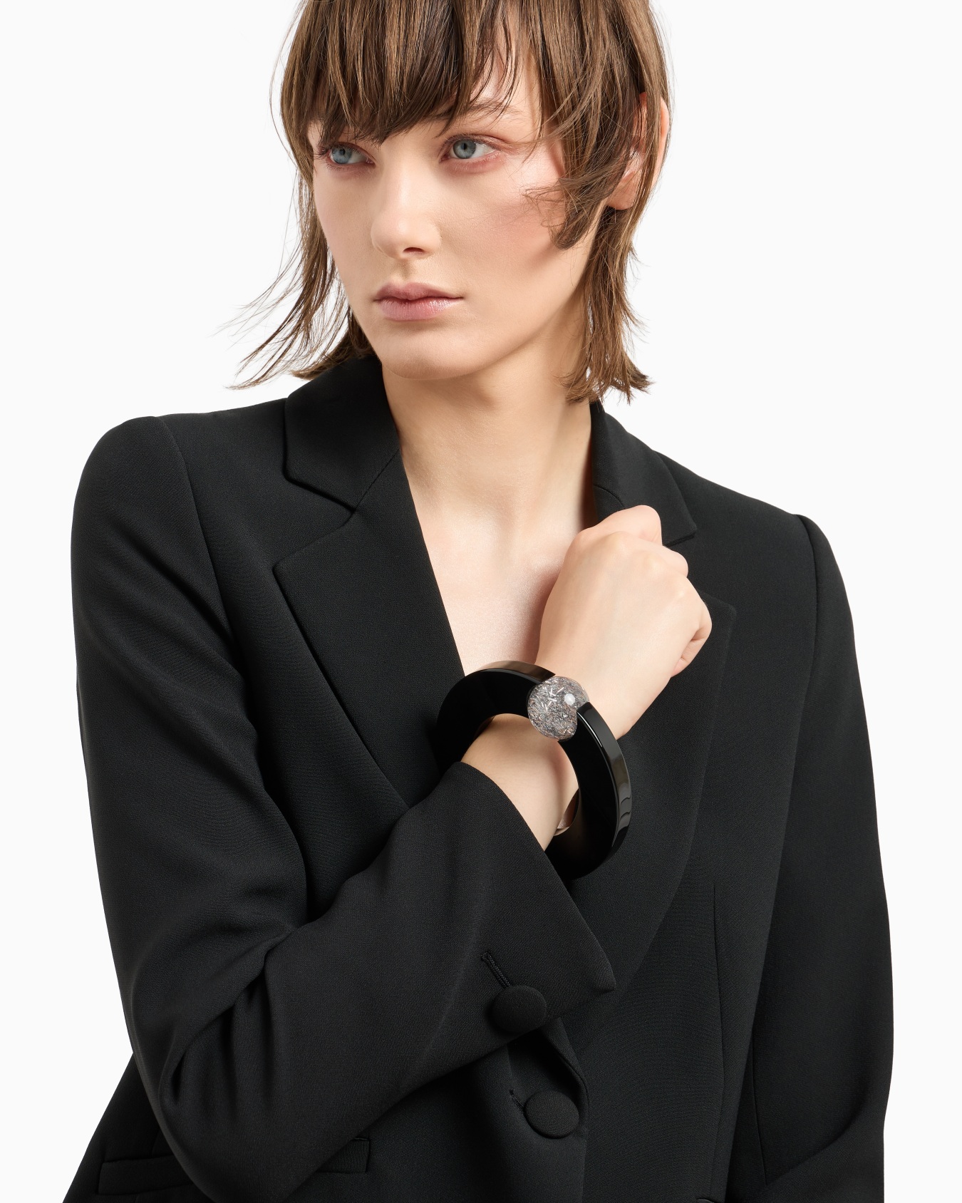 Starres rundes Armband mit Kugel Folie 2