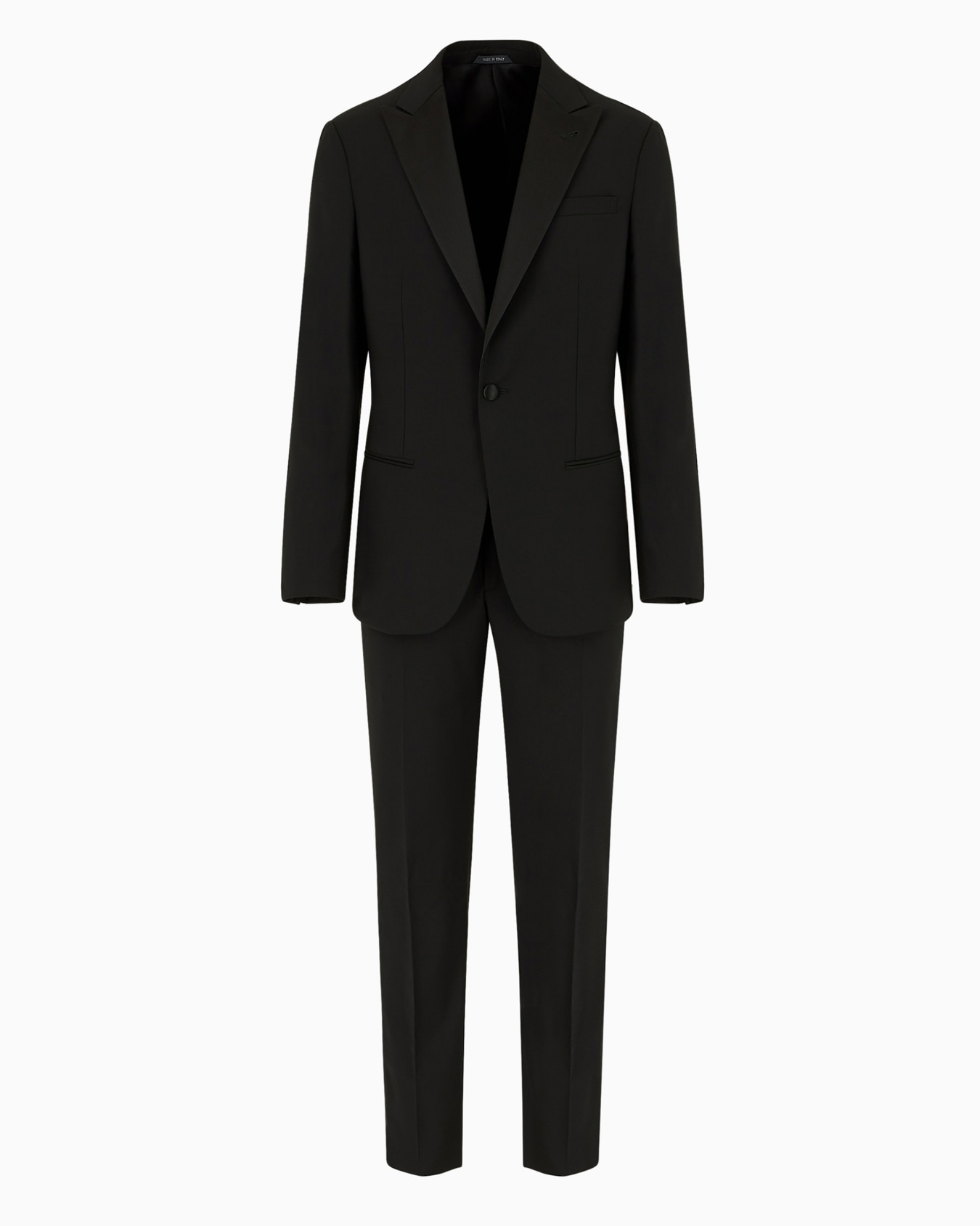 Pure wool, half-canvassed, slim-fit tuxedo from the Icon Soho line Slide 0