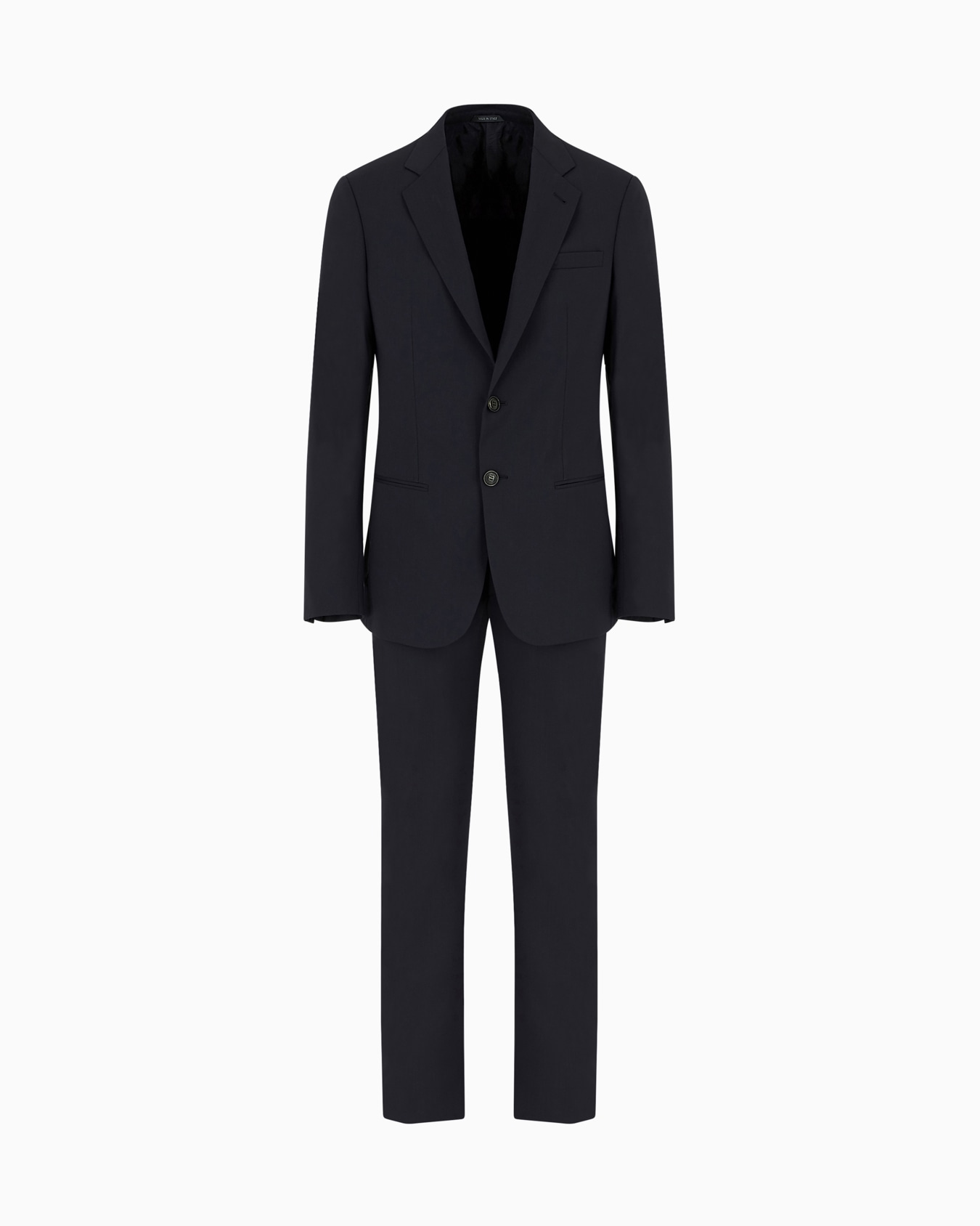 Single-breasted Soho line suit in virgin wool Slide 0